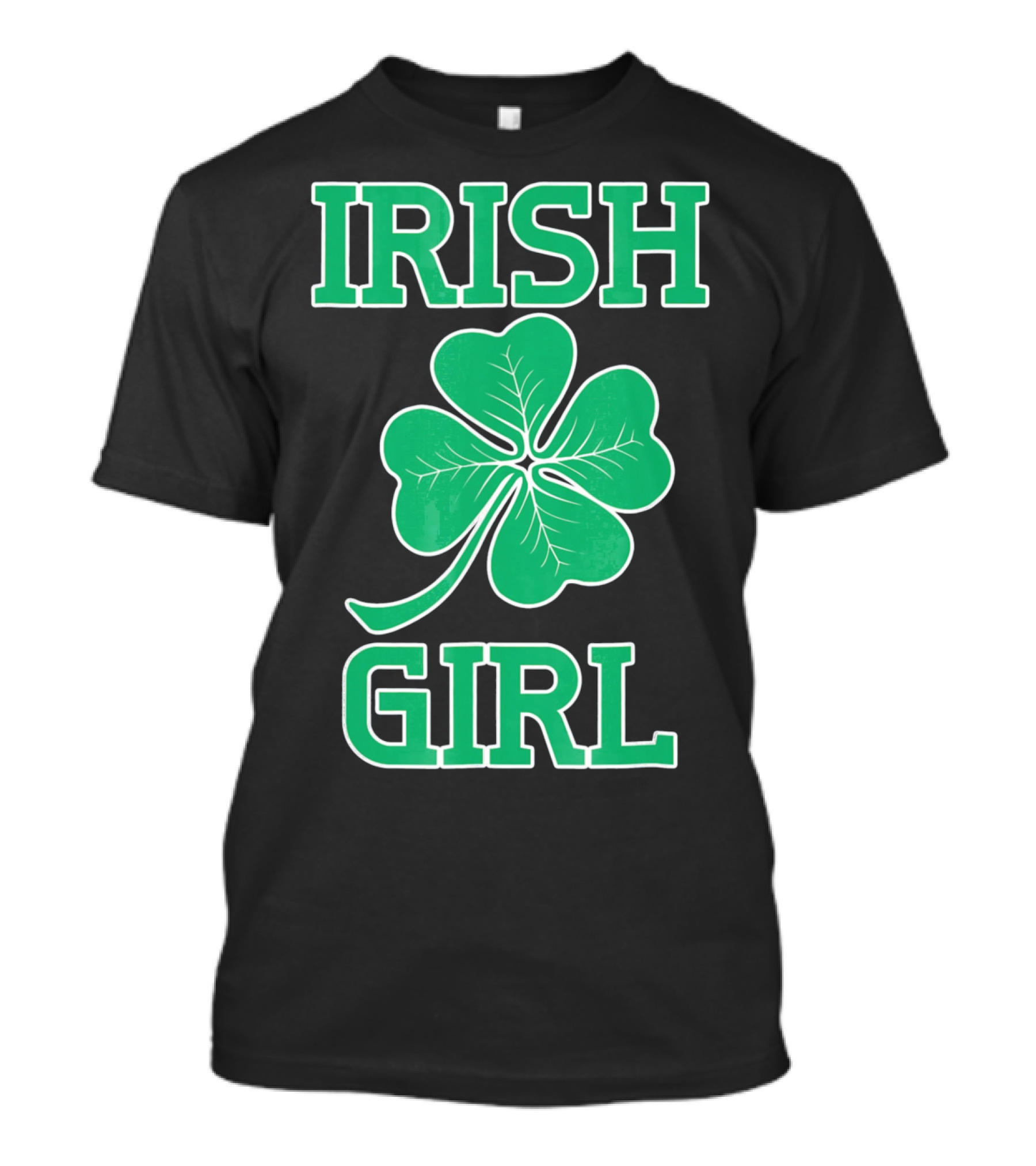 Irish Girl Shamrock St. Patrick's Day T-Shirt