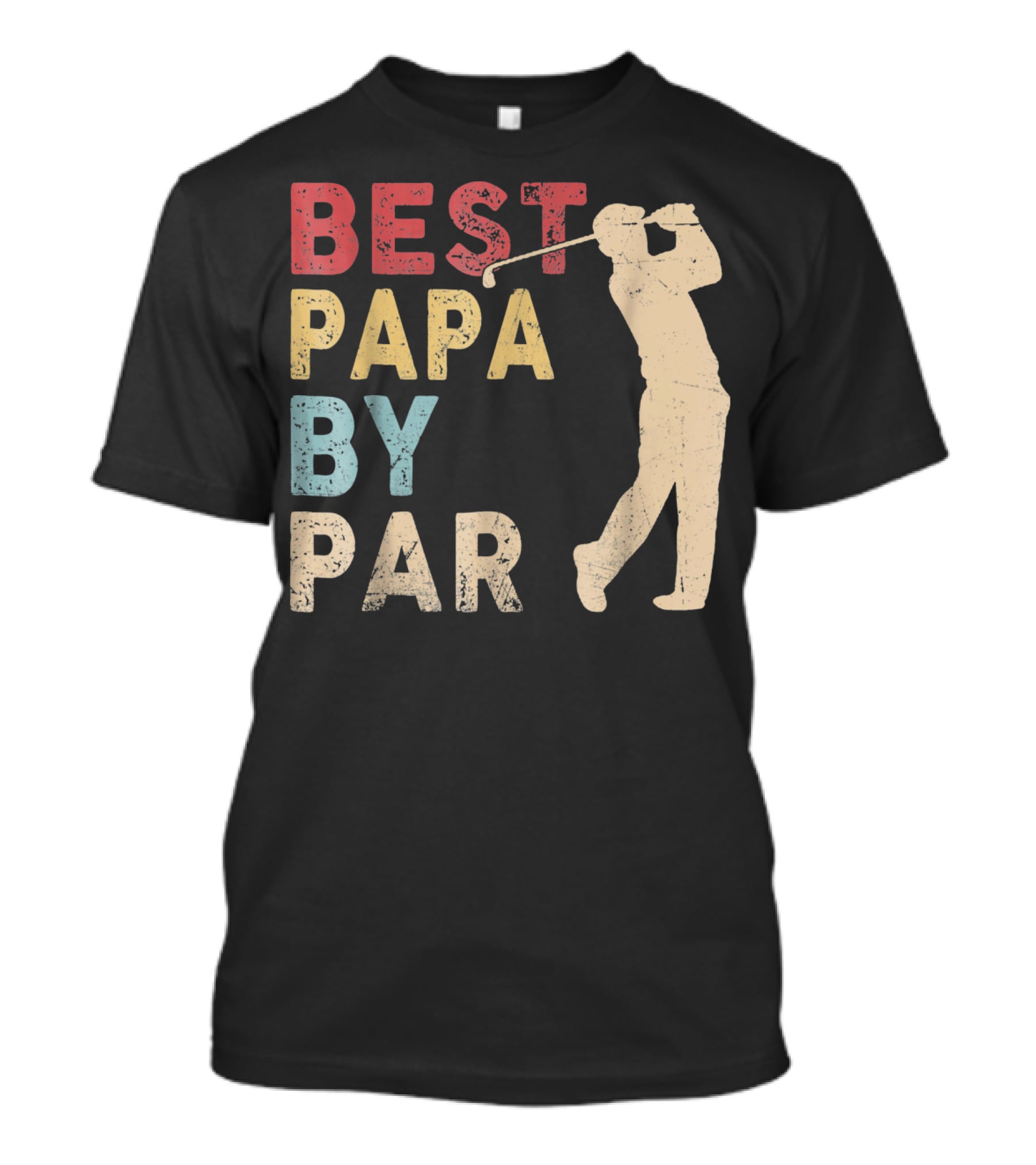 Best Papa By Par Golf T-Shirt