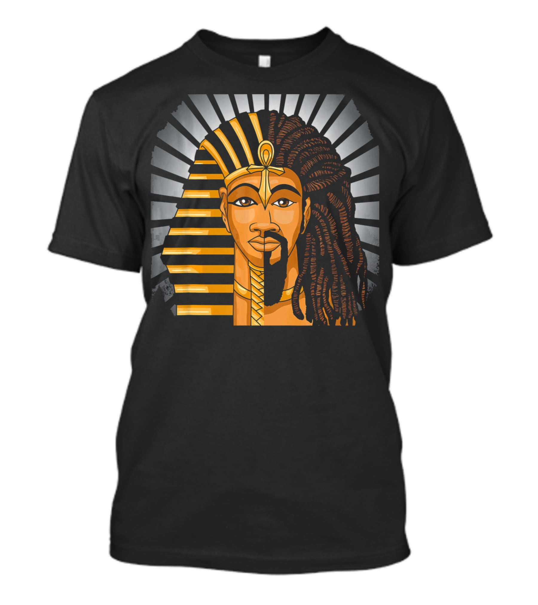 Pharaoh Dashiki Educated King Men Iconic T-Shirt