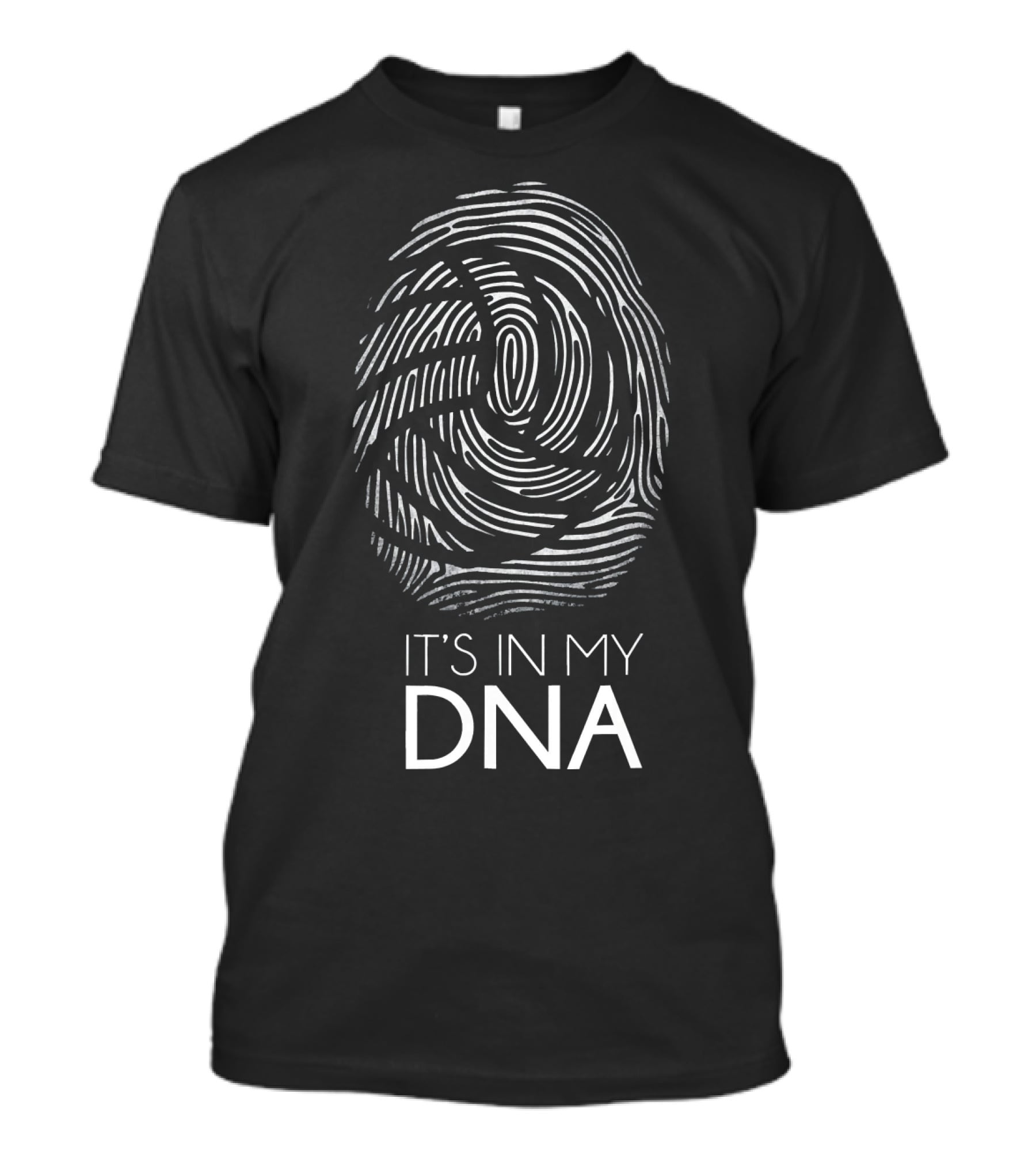 It's In My DNA Volleyball Fingerprint T-Shirt