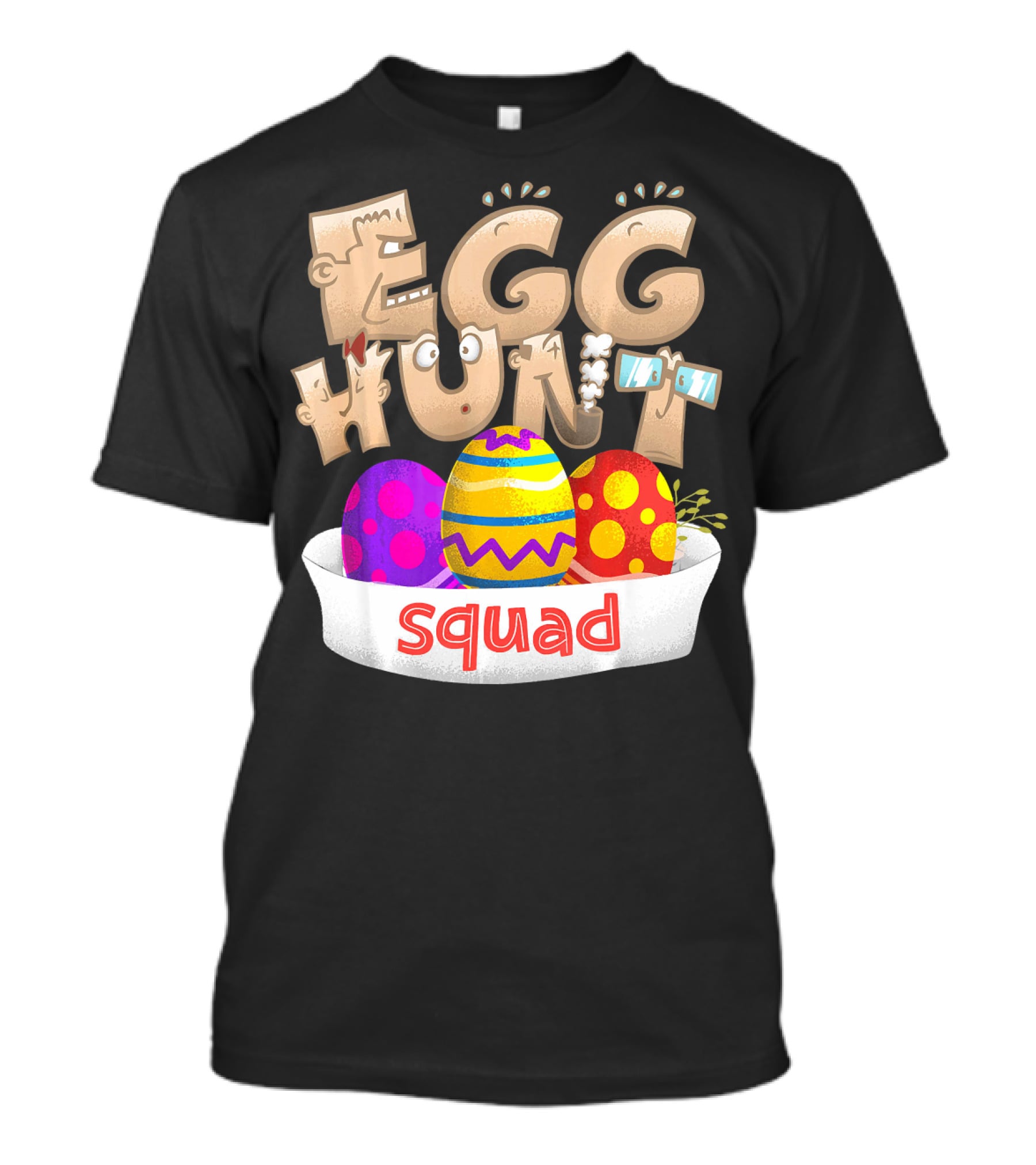 Egg Hunt Squad Cool Easter T-Shirt