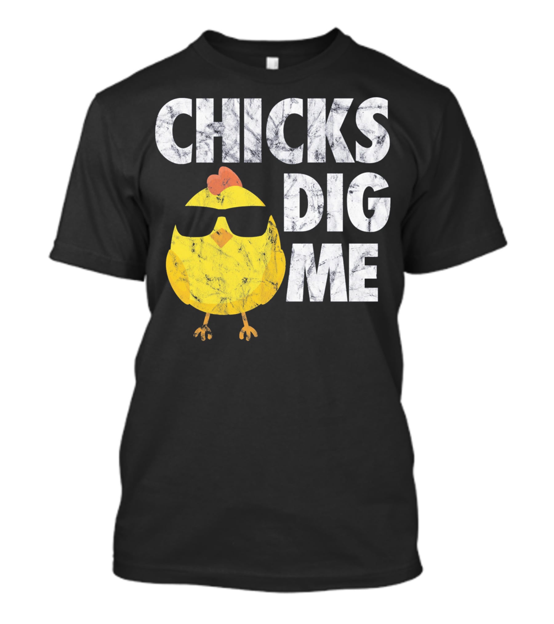 Kids Cute Easter Chicks Dig Me Sunglasses Chicken T-Shirt