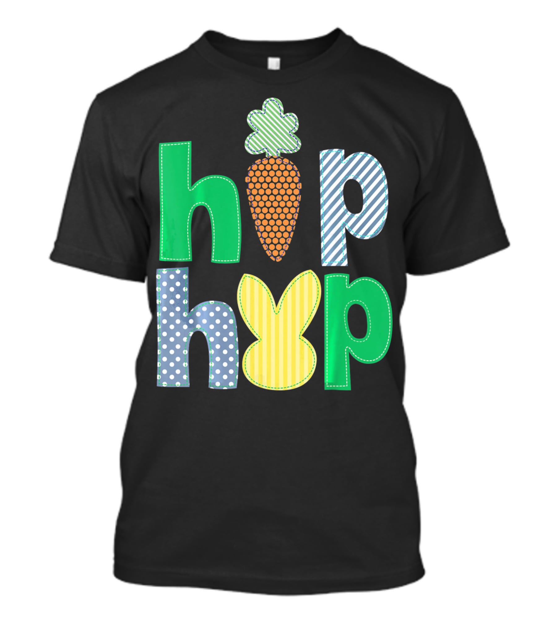 Hip Hop Bunny Carrot Easter T-Shirt