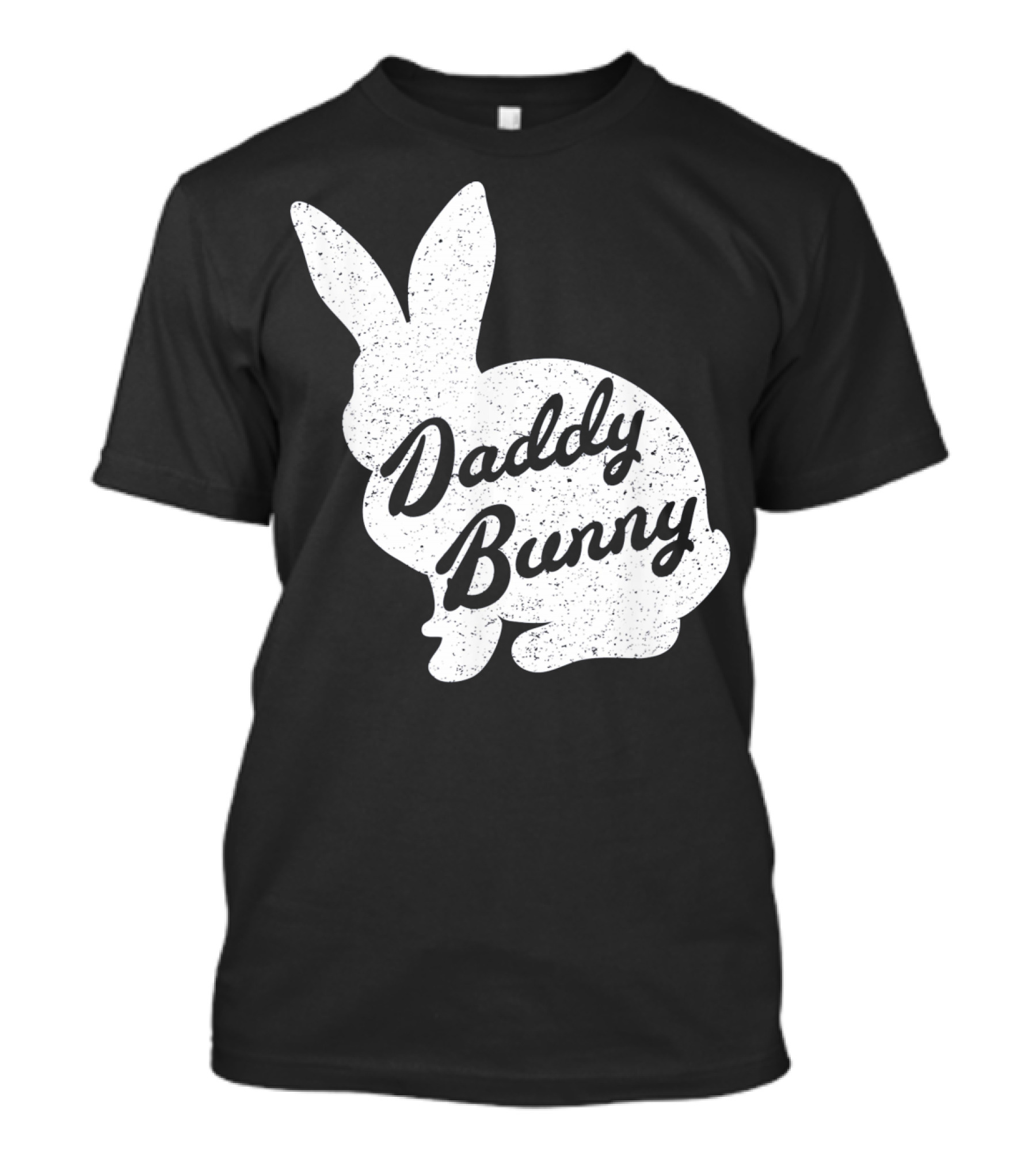 Daddy Bunny Mens Funny And Cute Easter T-Shirt