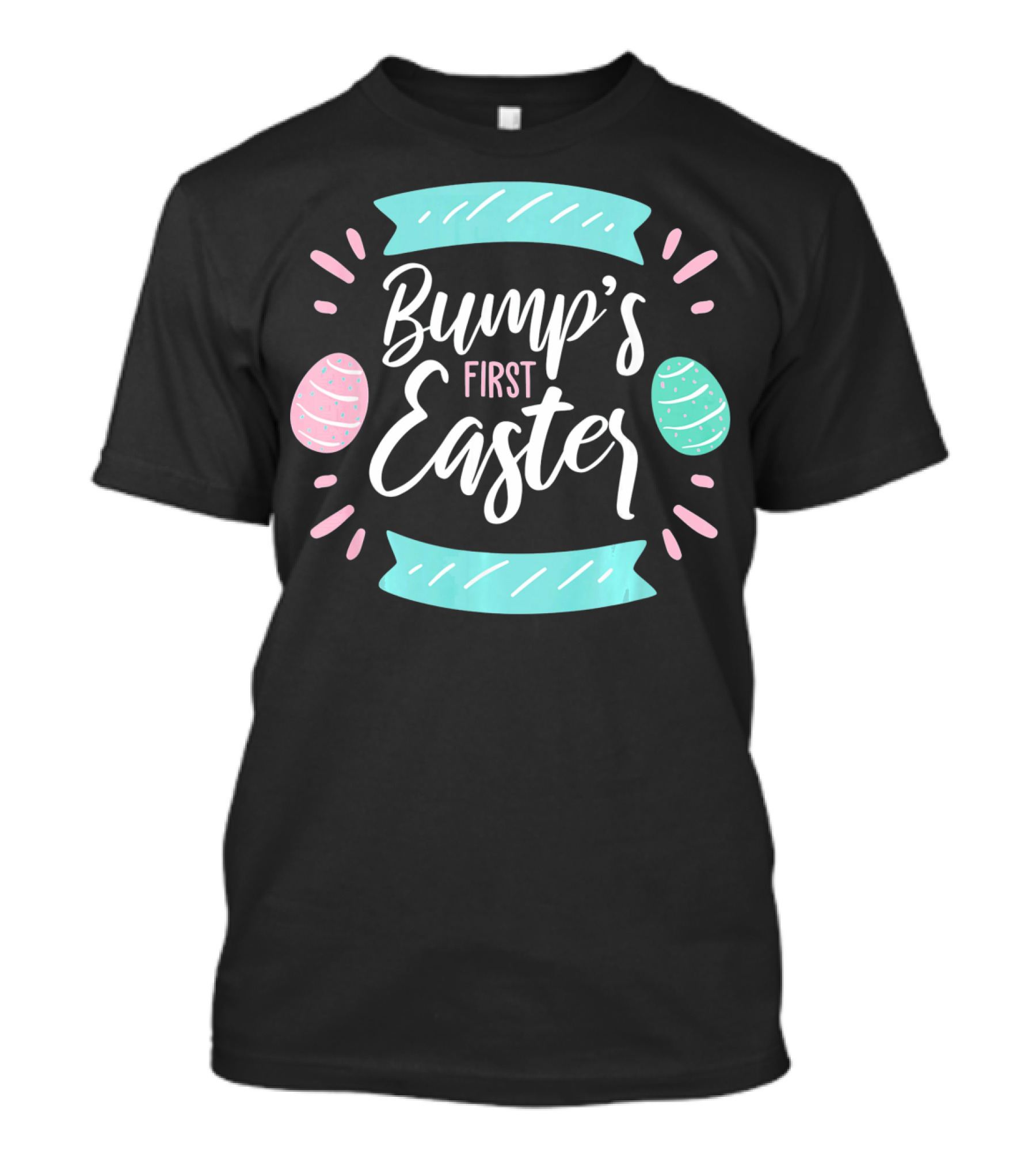 Bump's First Easter New Baby Mother Pastel Egg T-Shirt