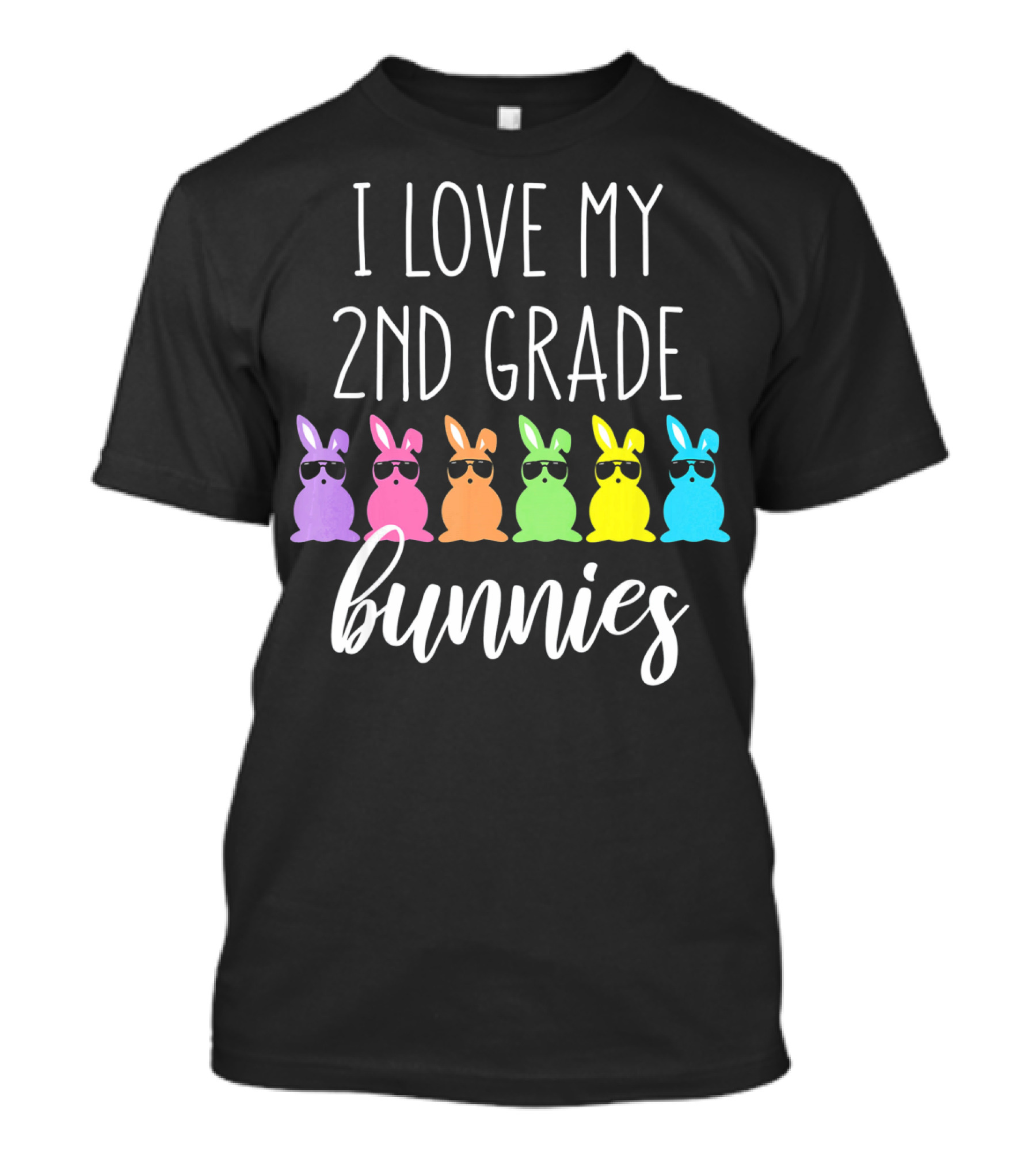 I Love My 2nd Grade Bunnies T-Shirt