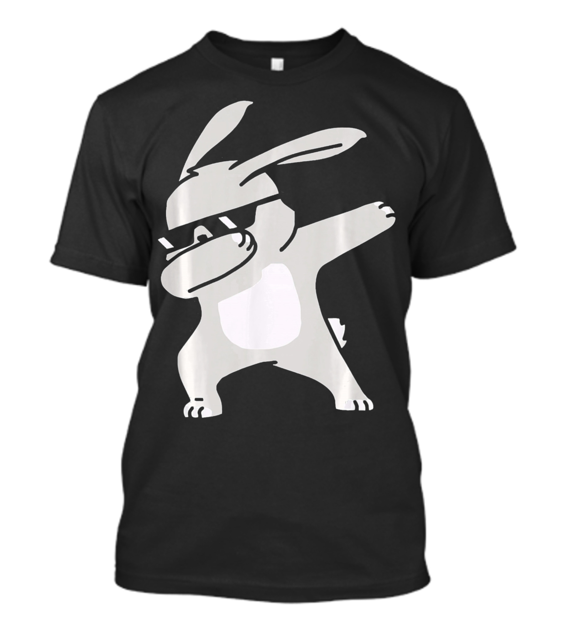 Happy Easter Day Cool Dabbing Rabbit T-Shirt