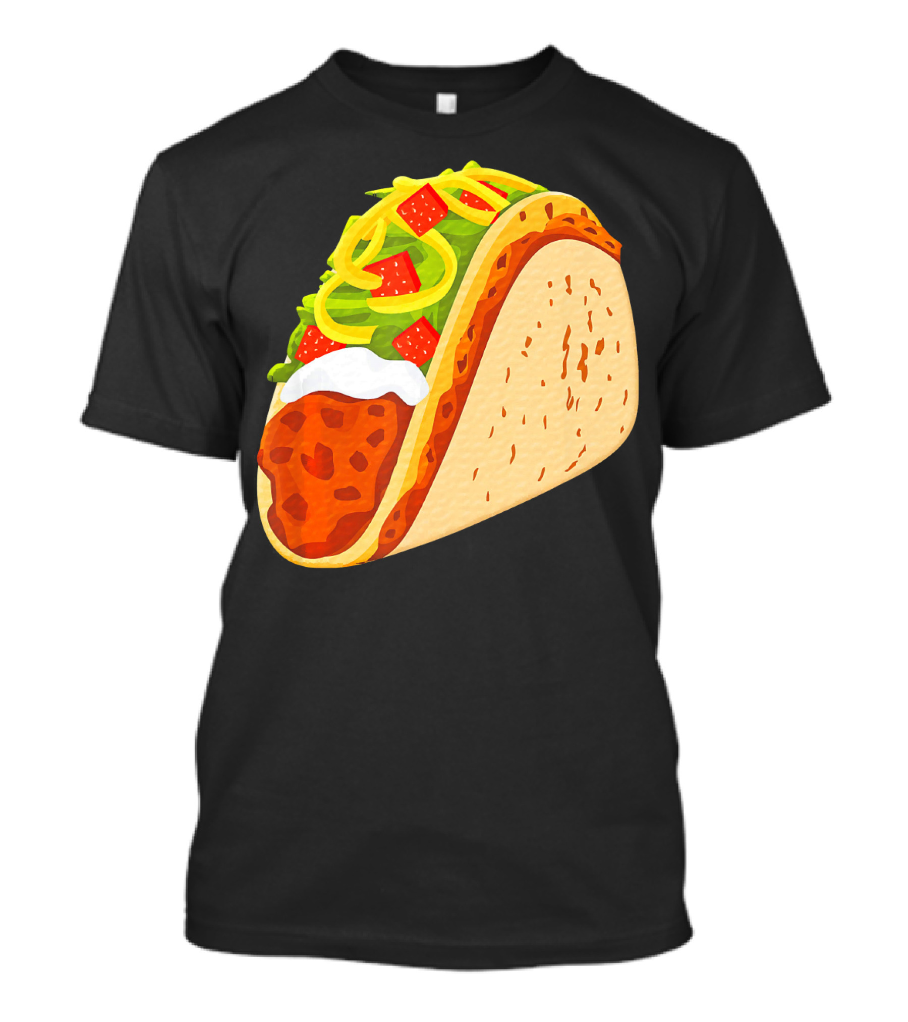 Yummy Taco Funny Mexican Food Lover Cinco T-Shirt