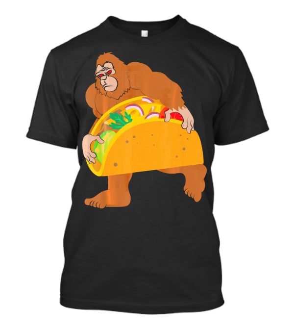 Bigfoot Taco Cinco De Mayo T-Shirt