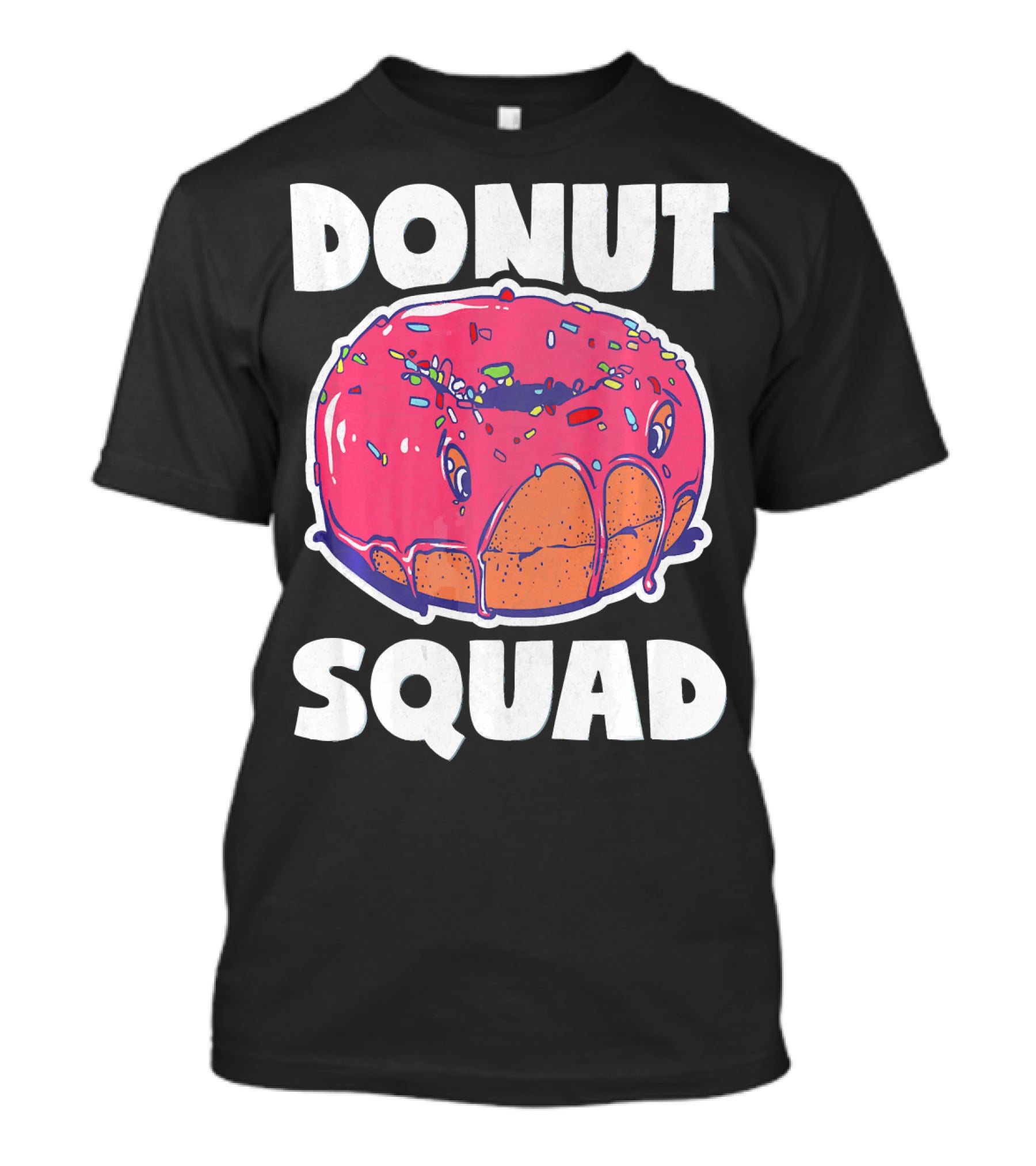Donut Squad Vintage Baked Fried Cake Don Sprinkles T-Shirt