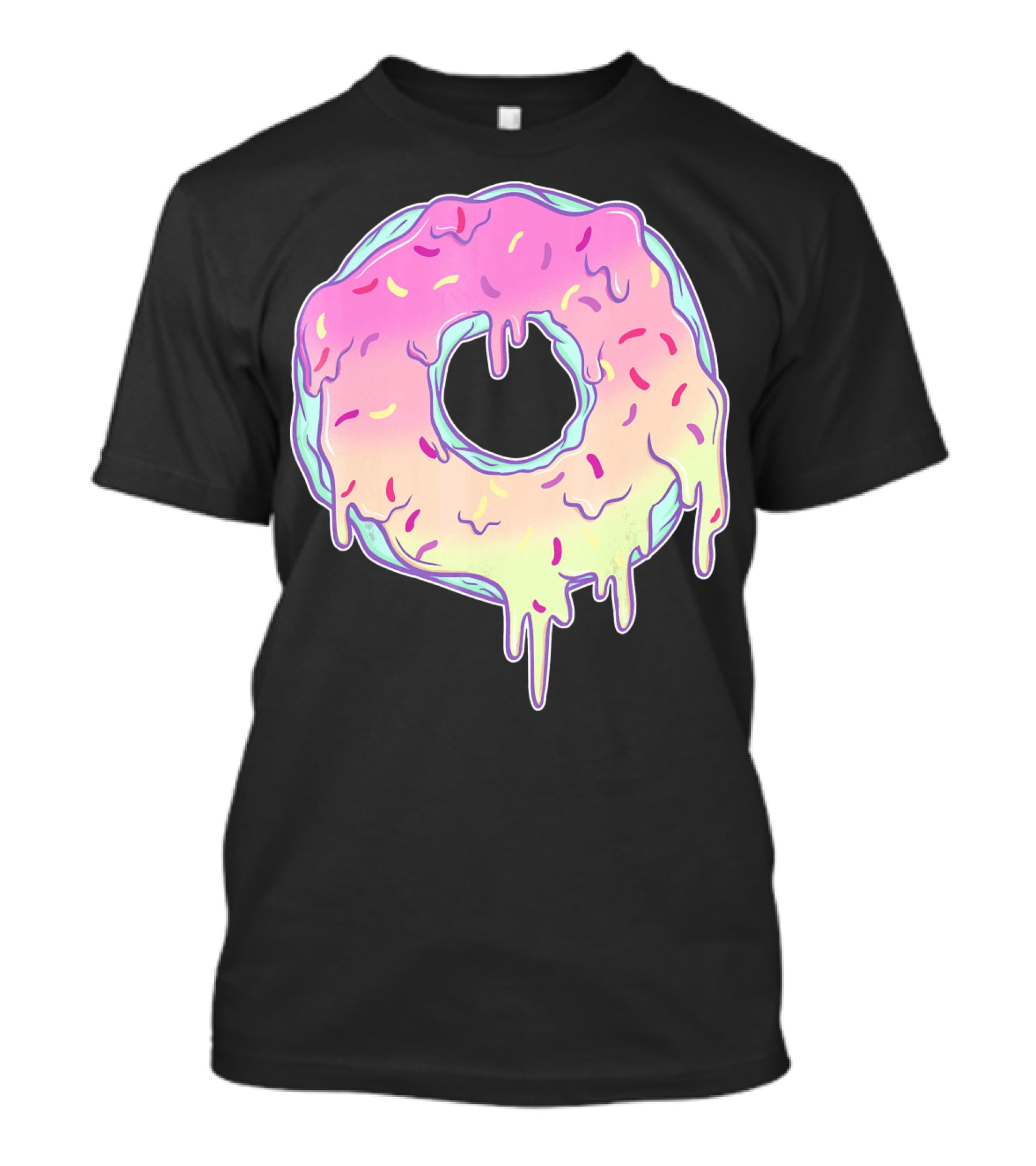 Dripping Pastel Donut Aesthetic Got T-Shirt
