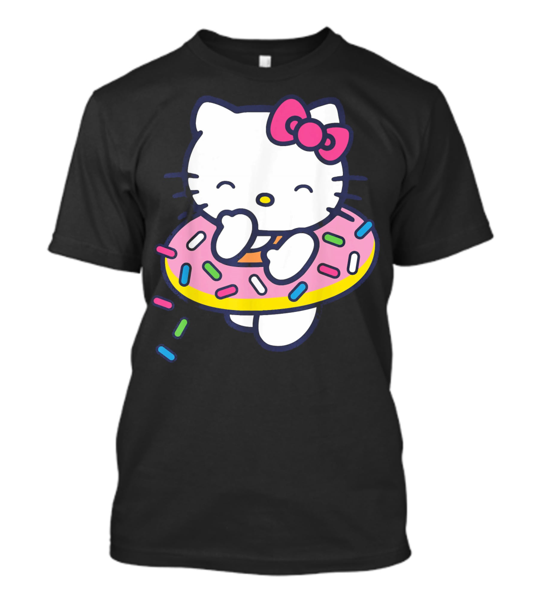 Hello Kitty Donut Floaty With Sprinkles Summer T-Shirt
