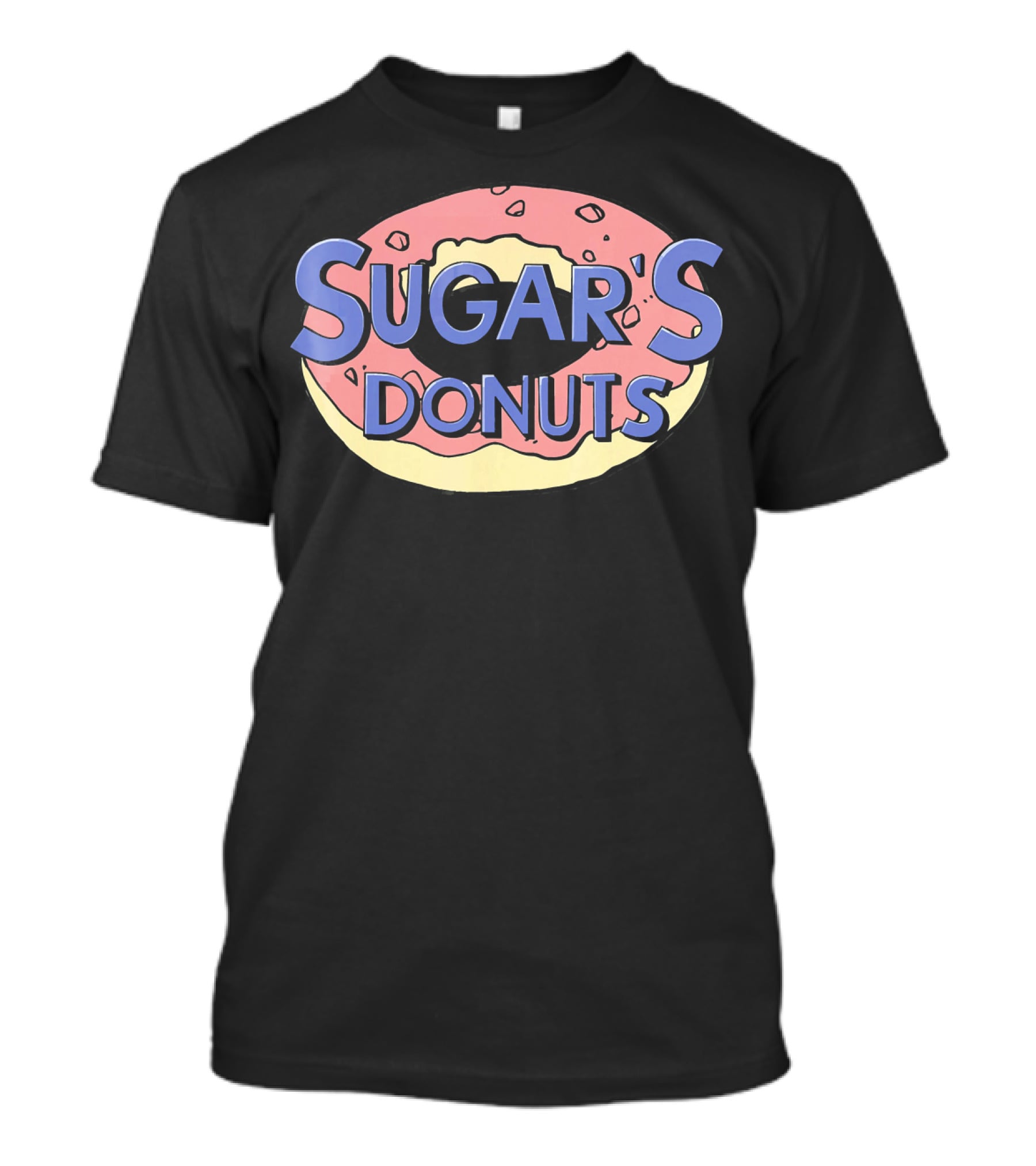 Marvel Captain Marvel Sugar's Donuts Grap Donut T-Shirt