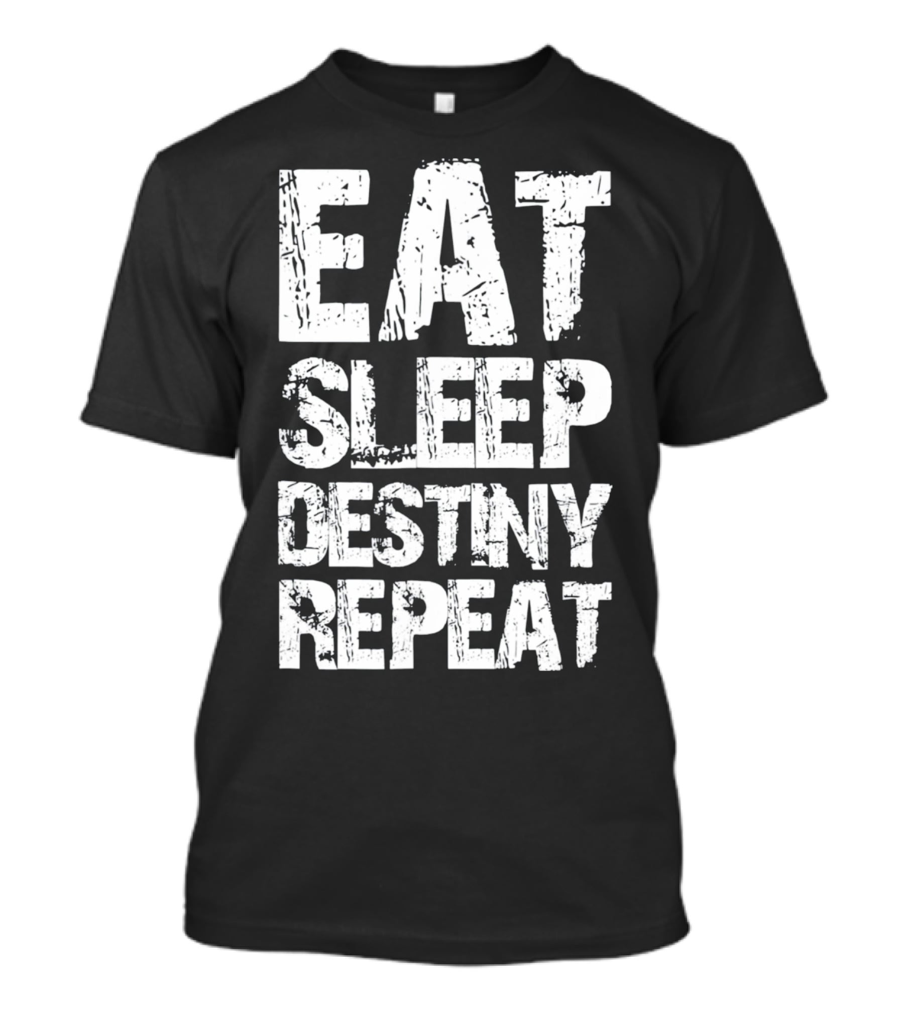 Eat Sleep Destiny Repeat Gaming Lifestyle Routine T-Shirt