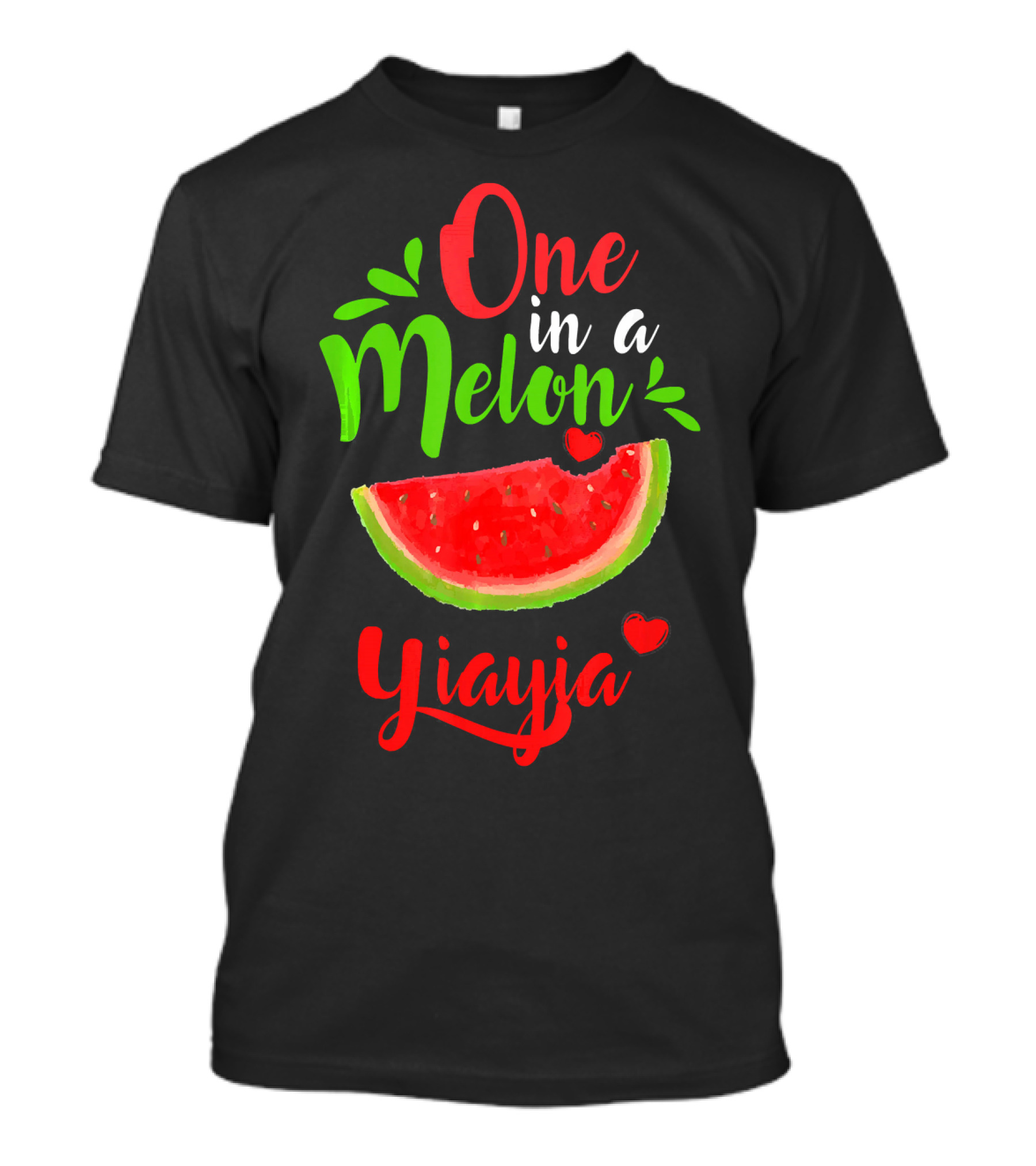 One In A Melon Yiayia Watermelon Summer T-Shirt