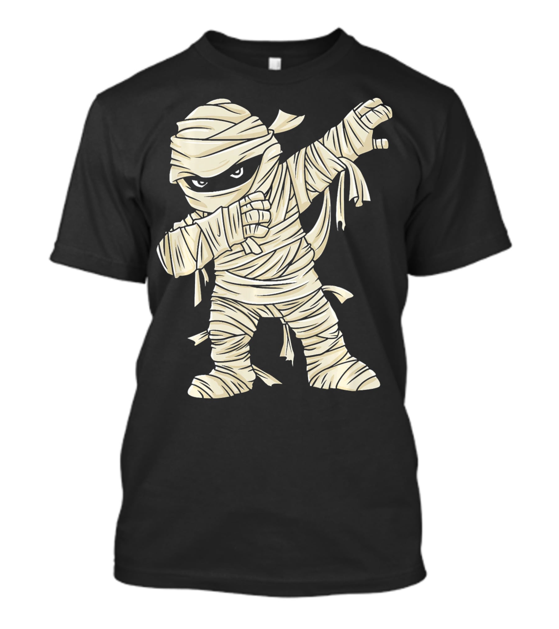 Dabbing Mummy Costume Dance Halloween Humor T-Shirt