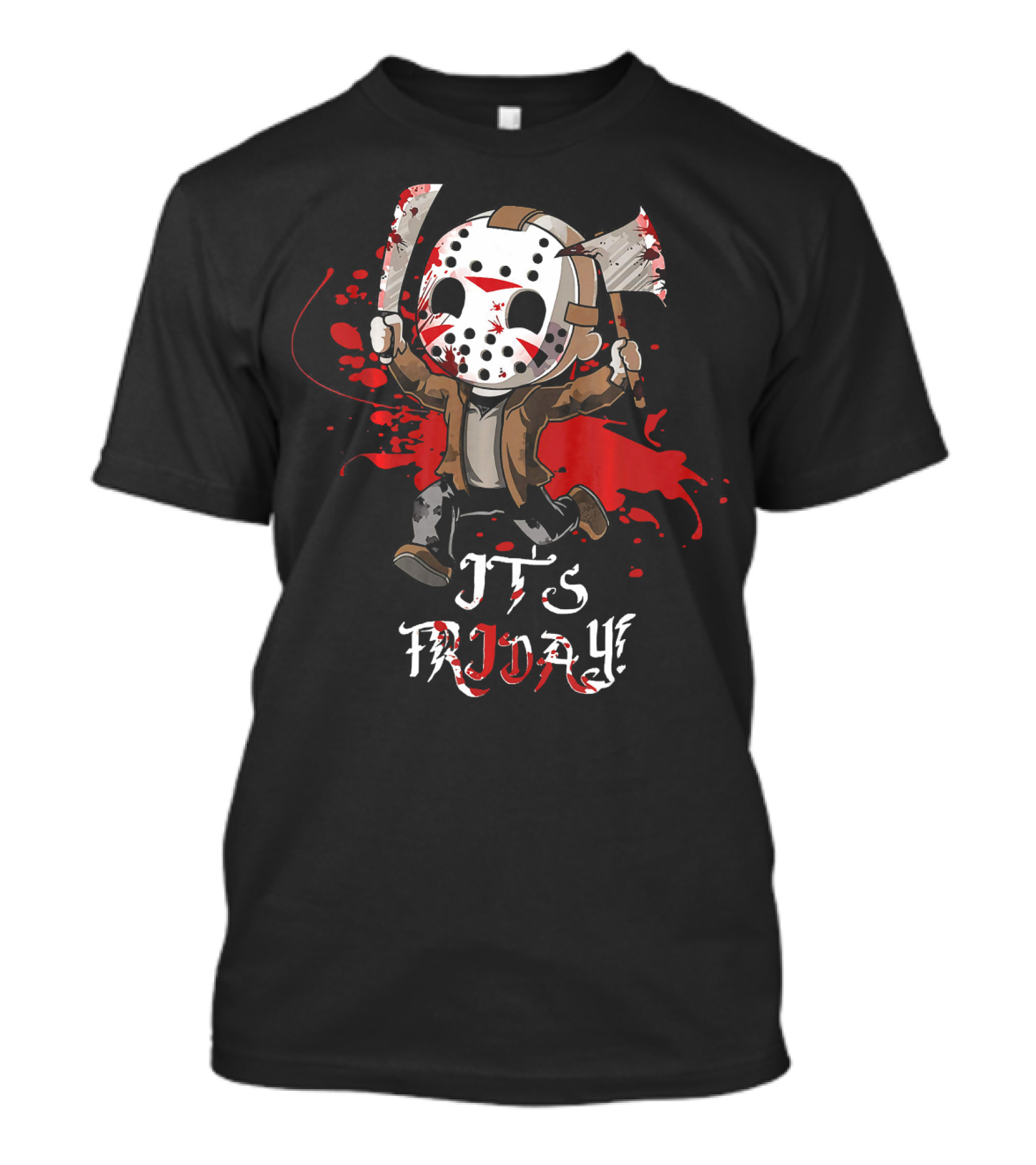 It's Friday Halloween Scary Jason T-Shirt