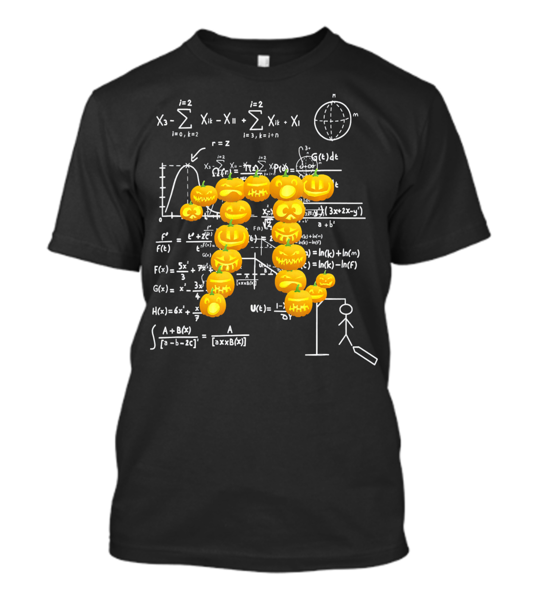 Pumpkin Pi Math Humor Equations For Teachers And Geeks T-Shirt