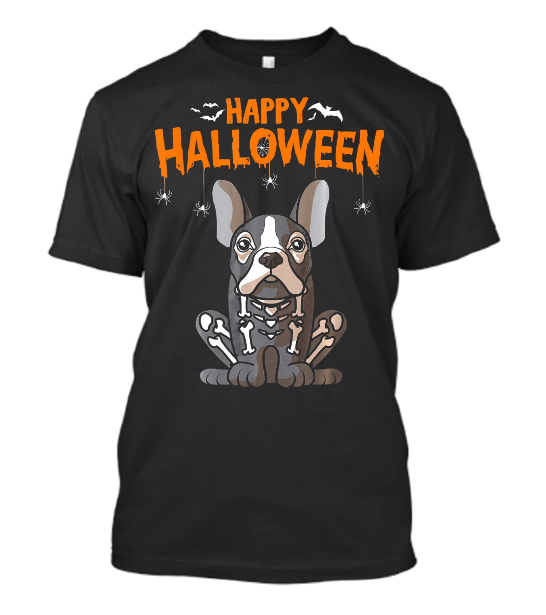 Happy Halloween French Bulldog Frenchie T-Shirt