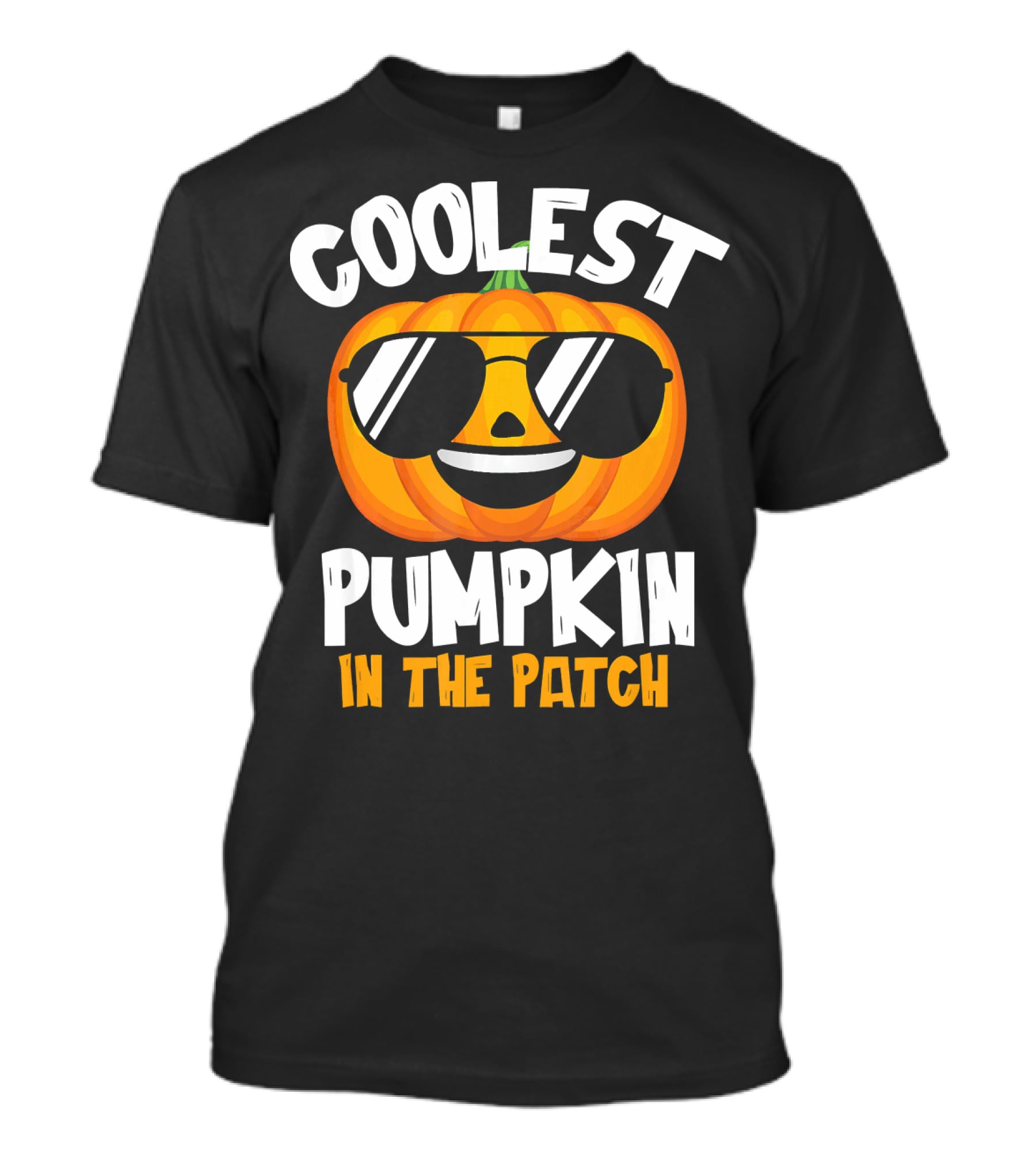 Coolest Pumpkin In The Patch Halloween Boys T-Shirt