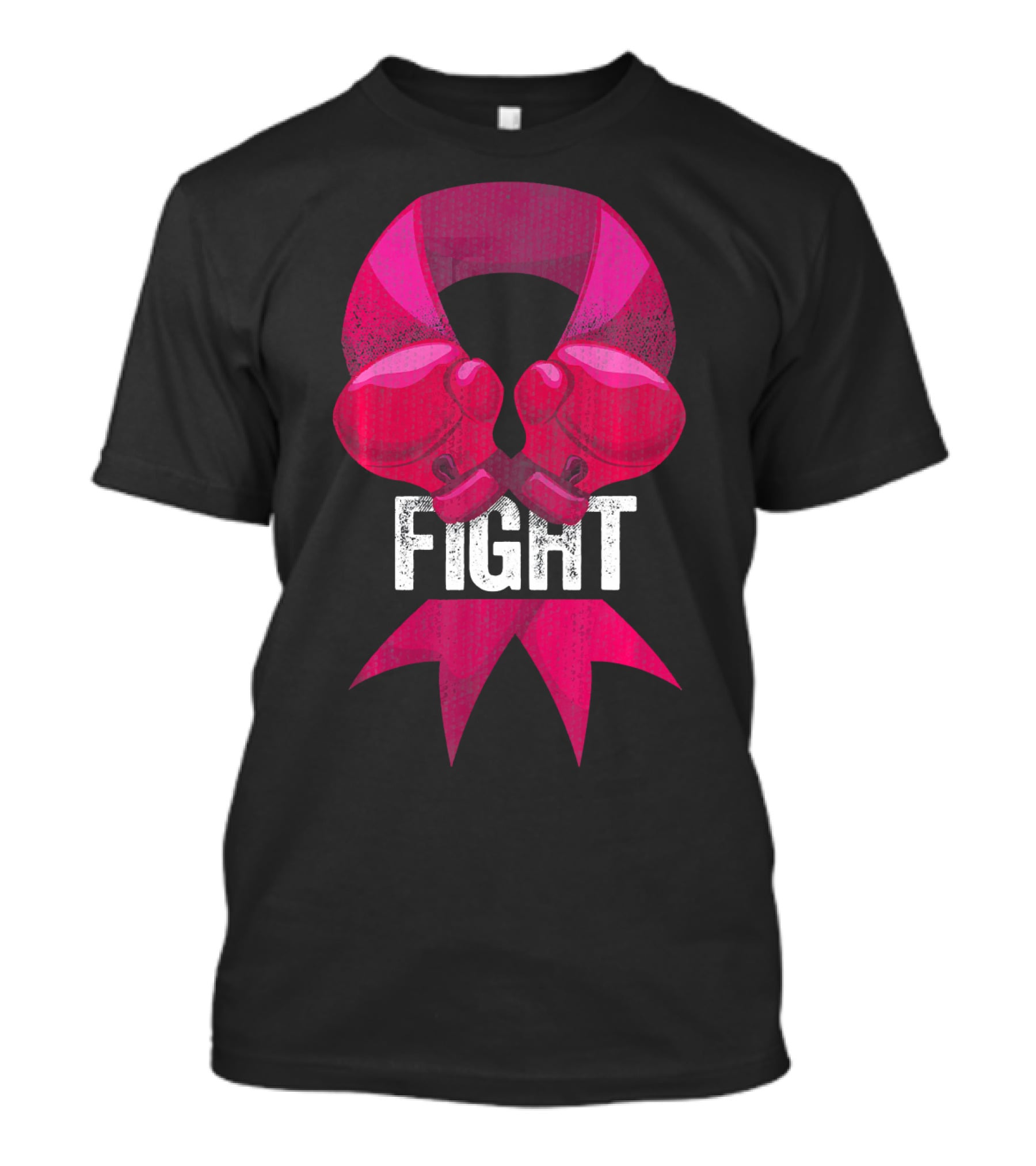 Pink Boxing Glove Fight Breast Cancer Awareness T-Shirt