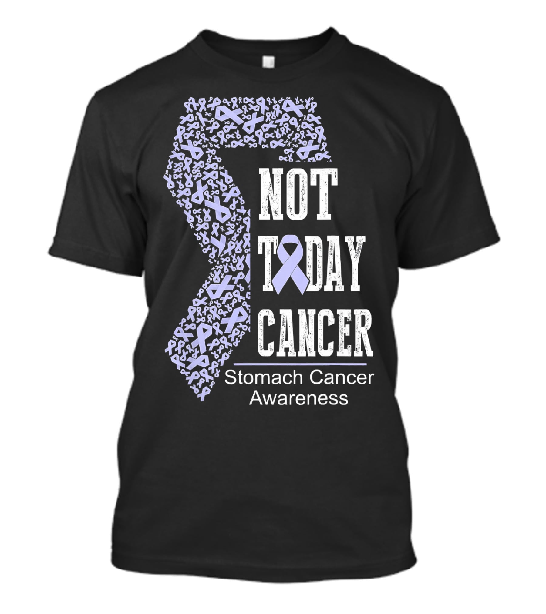 Not Today Cancer Stomach Cancer Awareness T-Shirt
