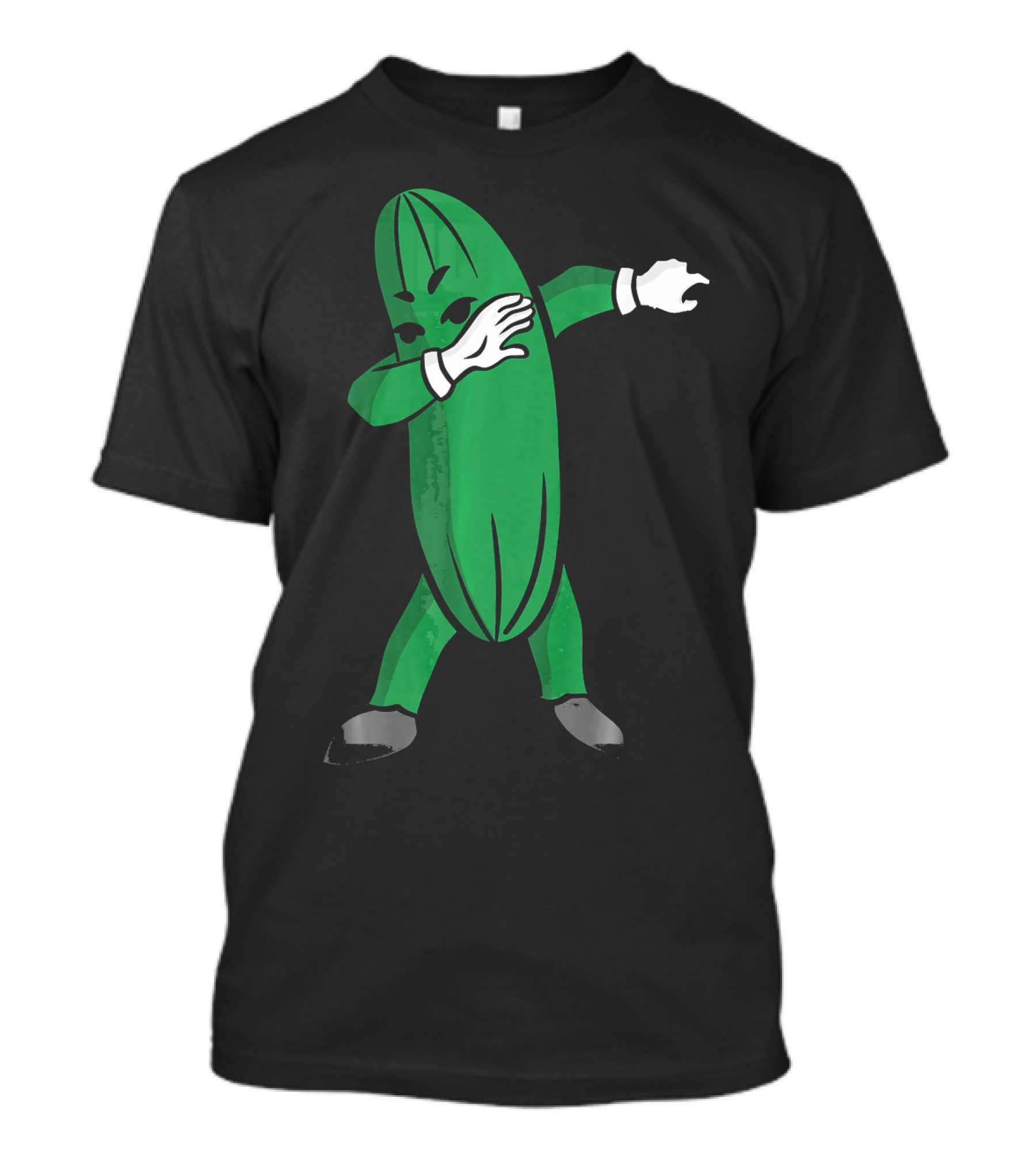 Dabbing Pickle Dance Cartoon T-Shirt