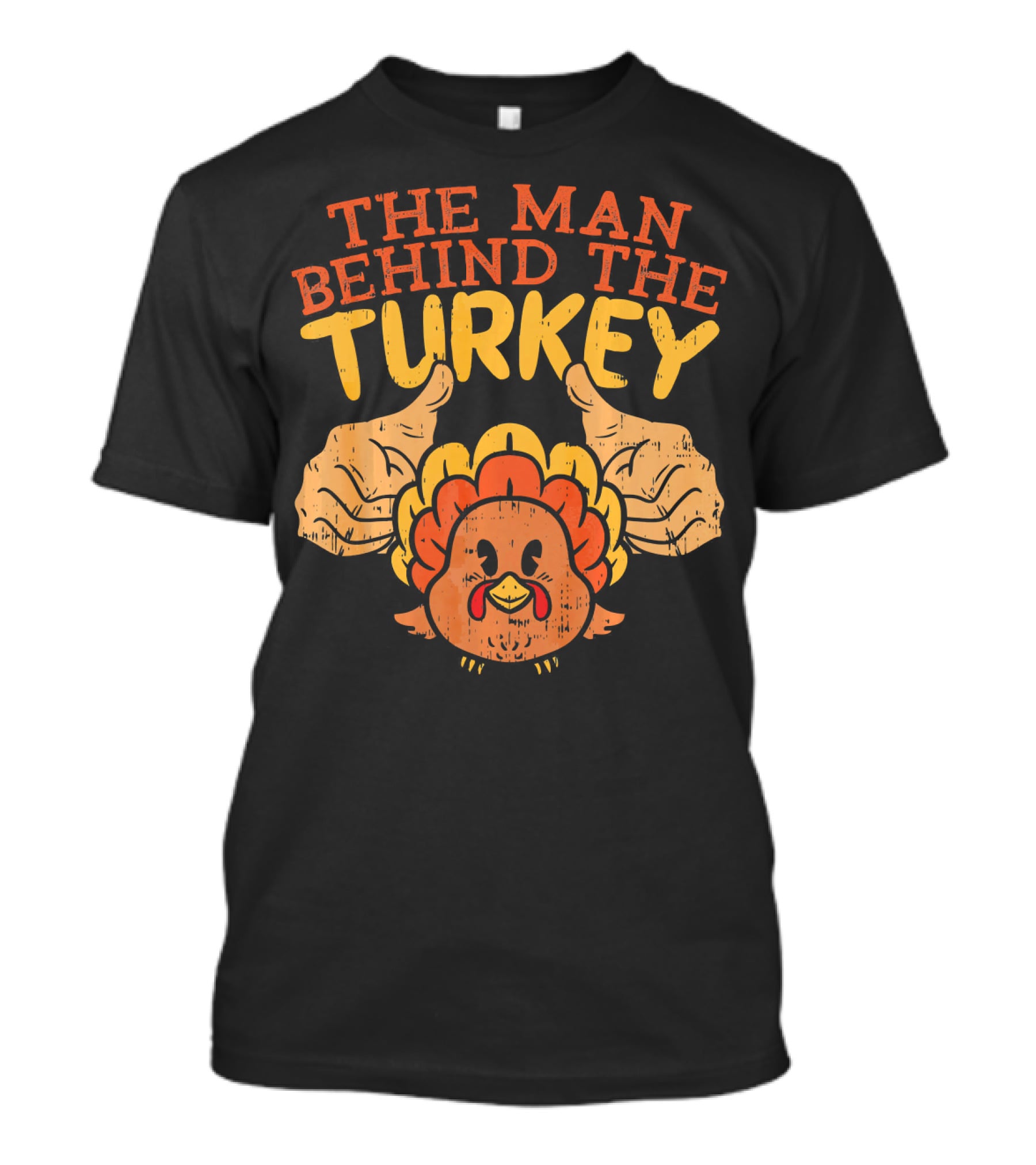 The Man Behind The Turkey Thanksgiving Pre T-Shirt
