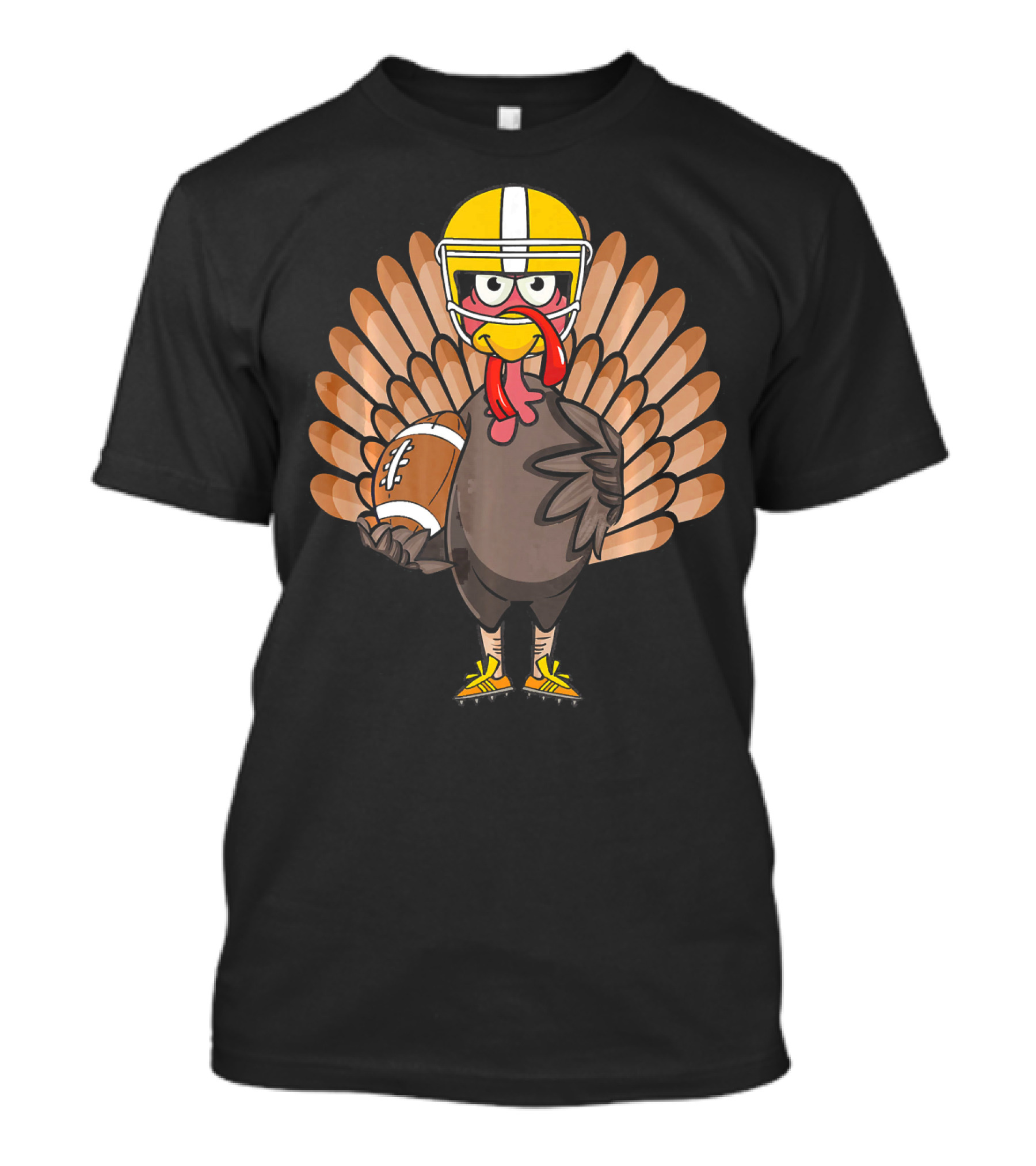 Thanksgiving Turkey Bowl Football Turkey T-Shirt