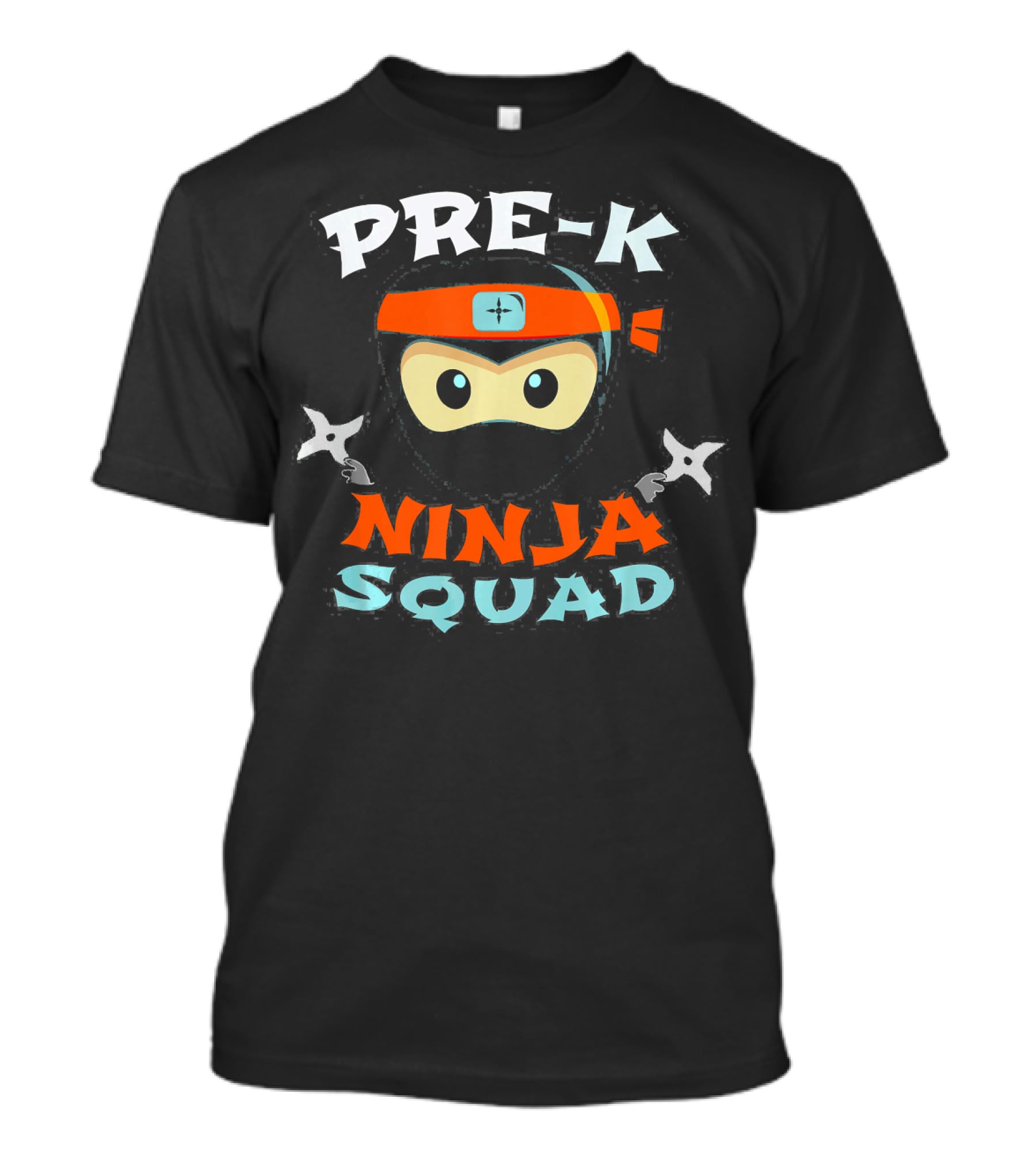 Pre-K Ninja Squad Back To School First Day T-Shirt