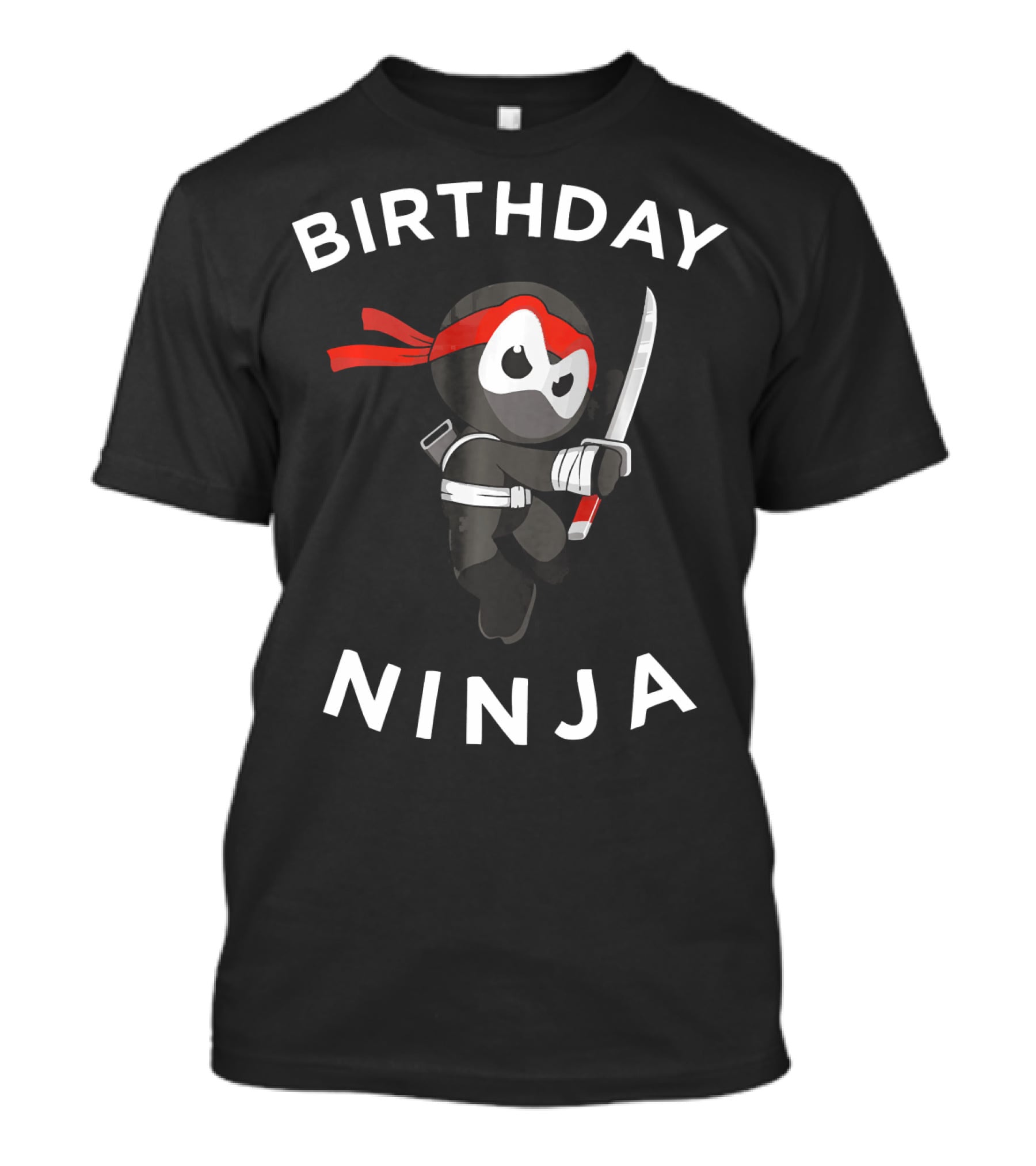 Birthday Ninja Martial Arts Warrior T-Shirt