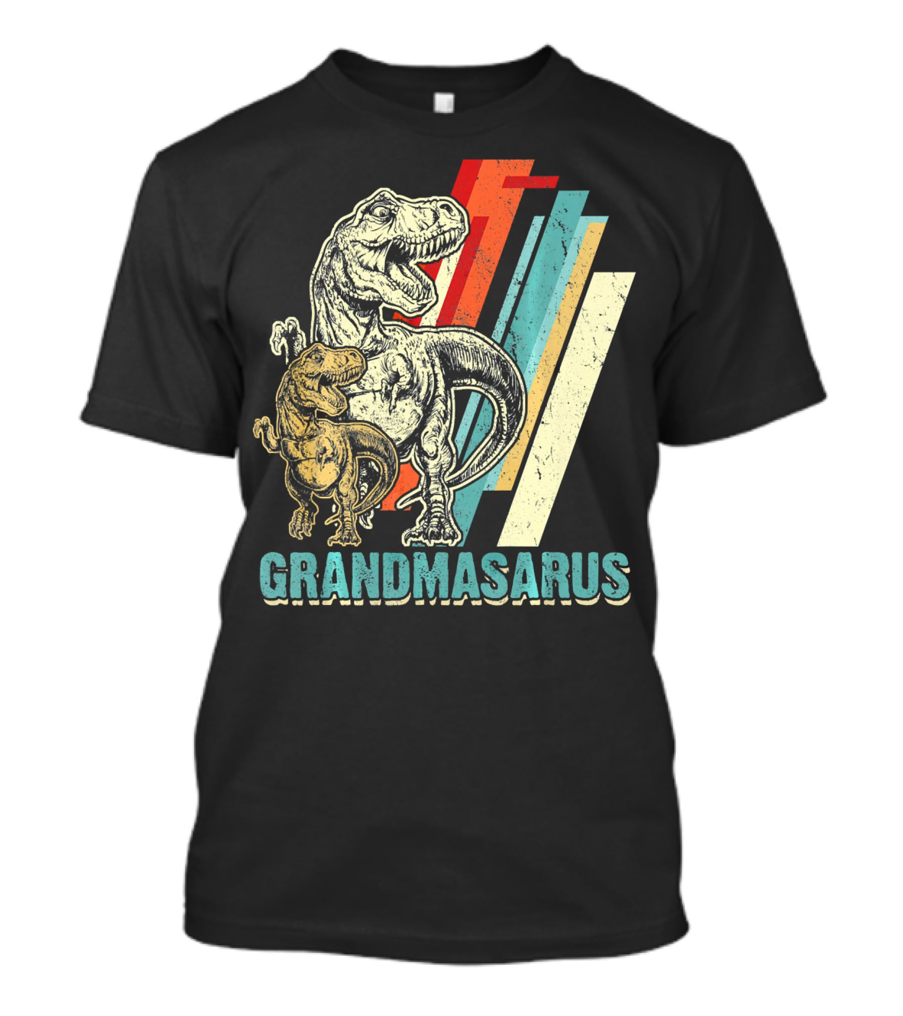 Grandmasaurus Retro Vintage Dinosaur Mother's Day T-Shirt