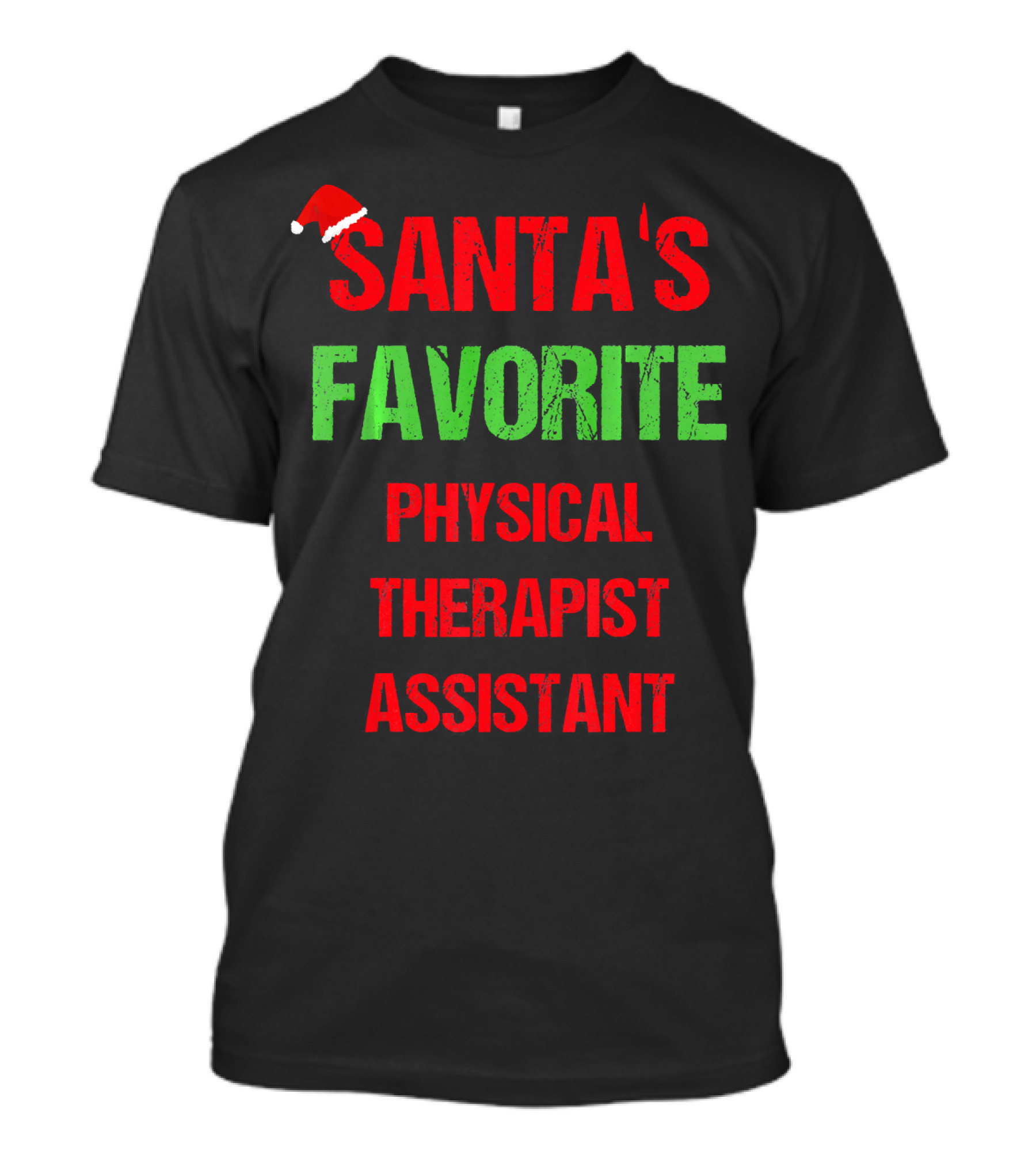 Santa's Favorite Physical Therapist Assistant T-Shirt
