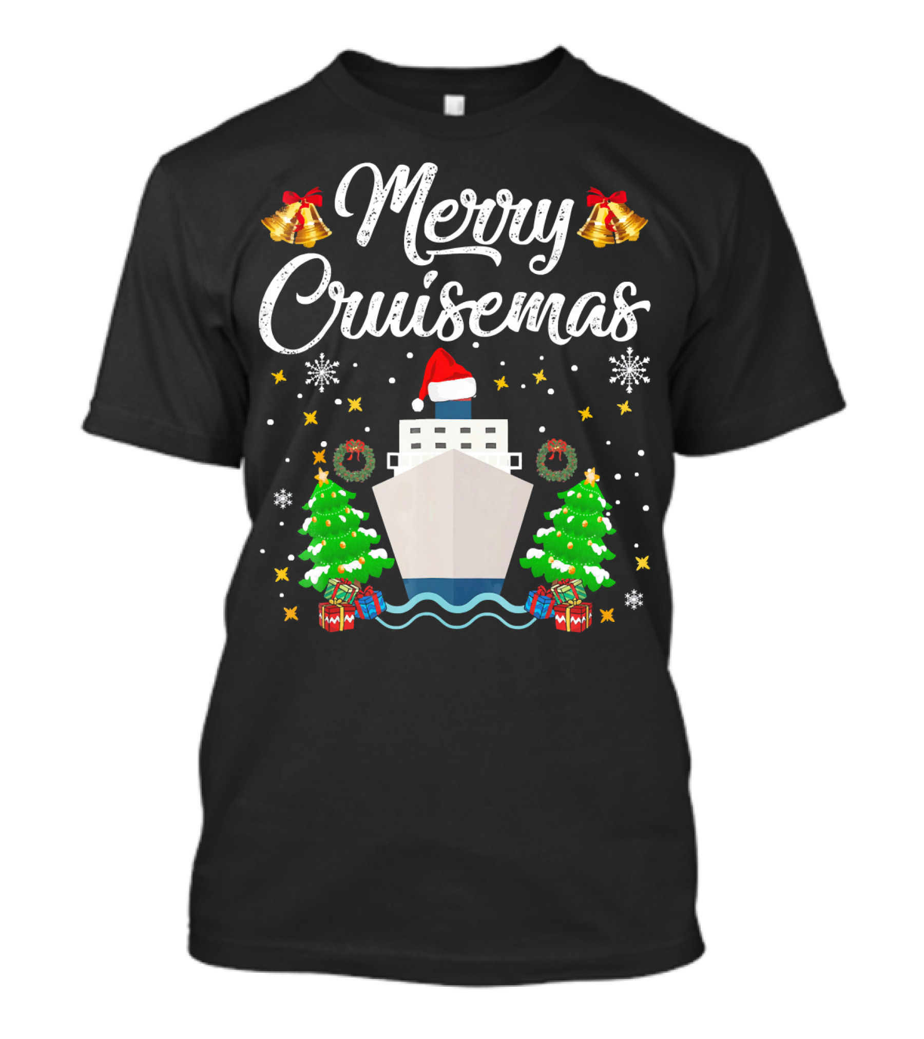 Merry Cruisemas Cruise Ship Christmas Holiday Family Adventure T-Shirt