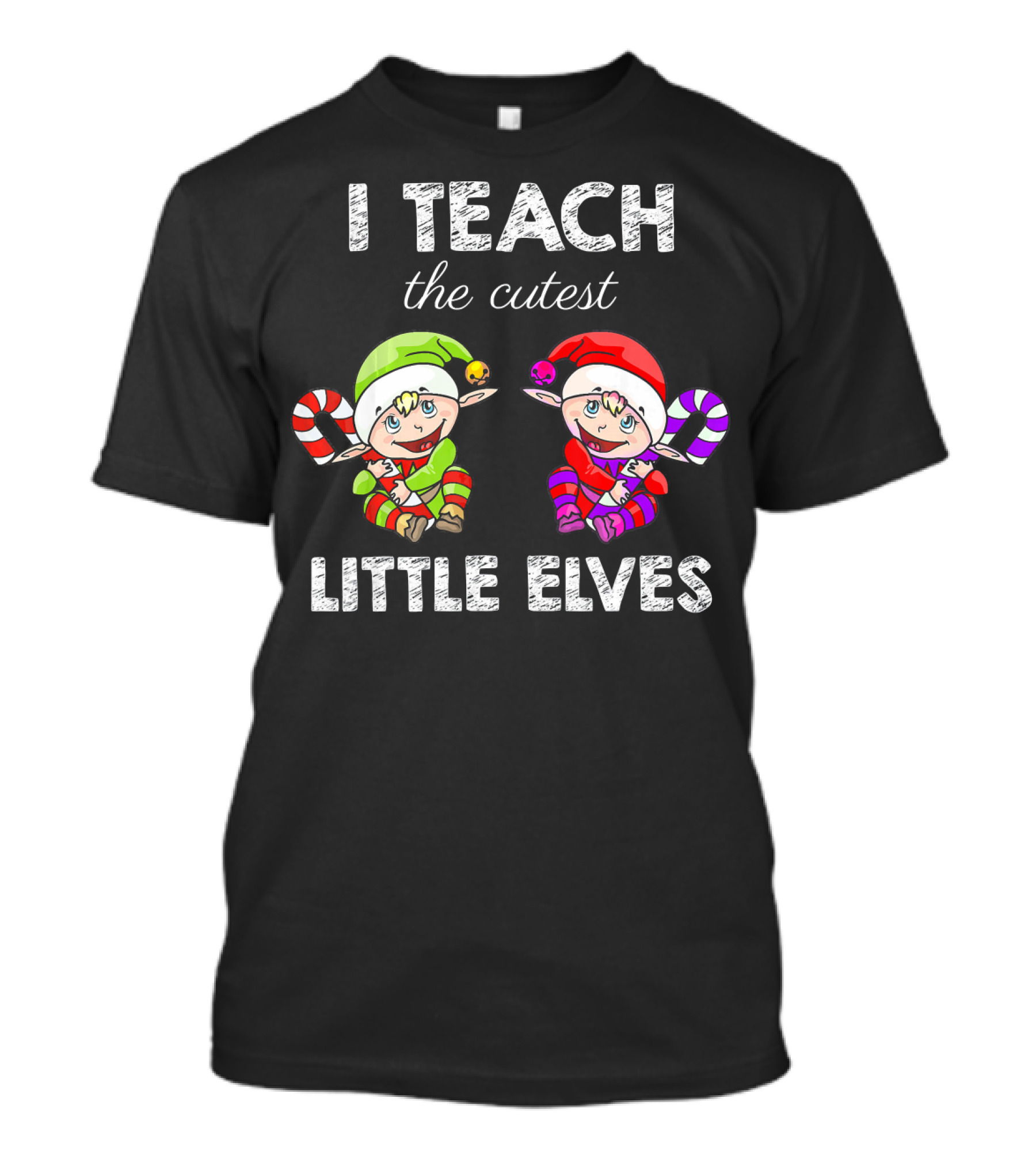 I Teach The Cutest Little Elves T-Shirt