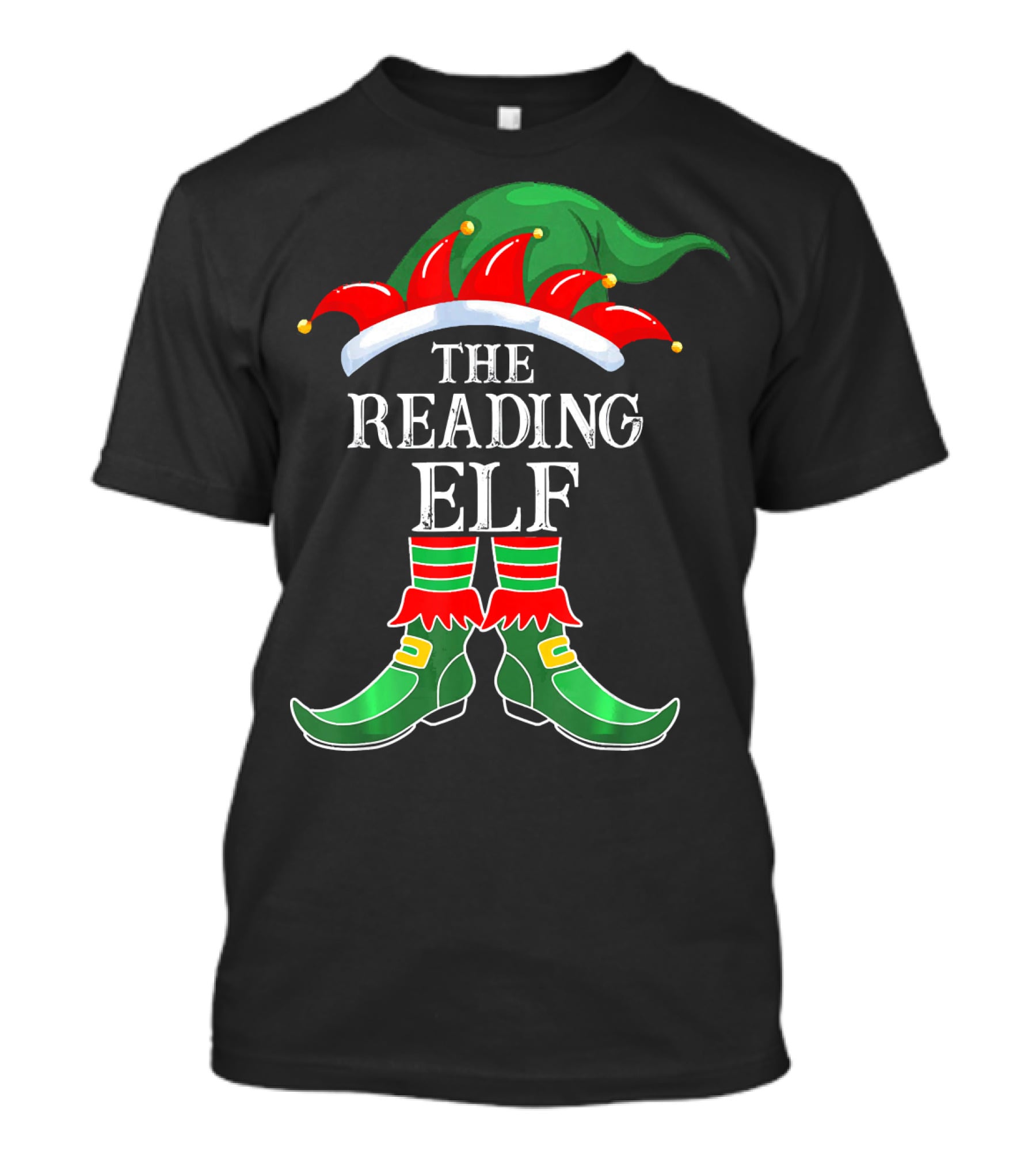 The Reading Elf Holiday T-Shirt