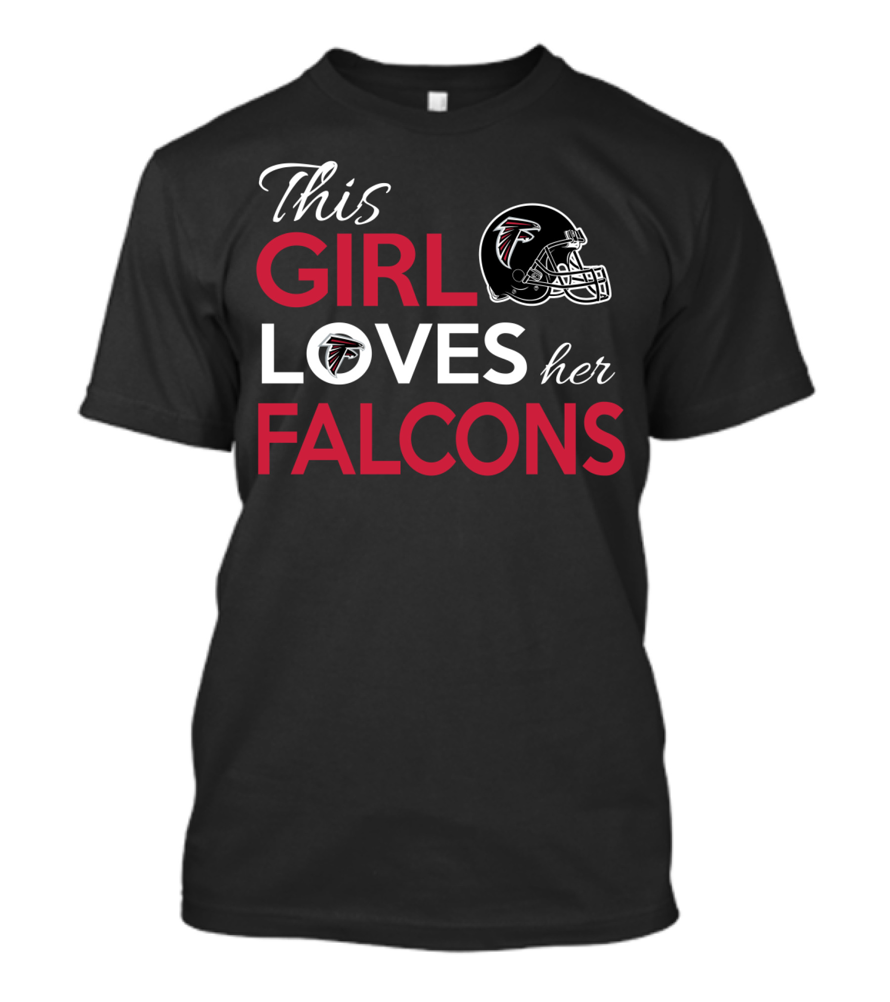This Girl Loves Her Atlanta Falcons T-Shirt