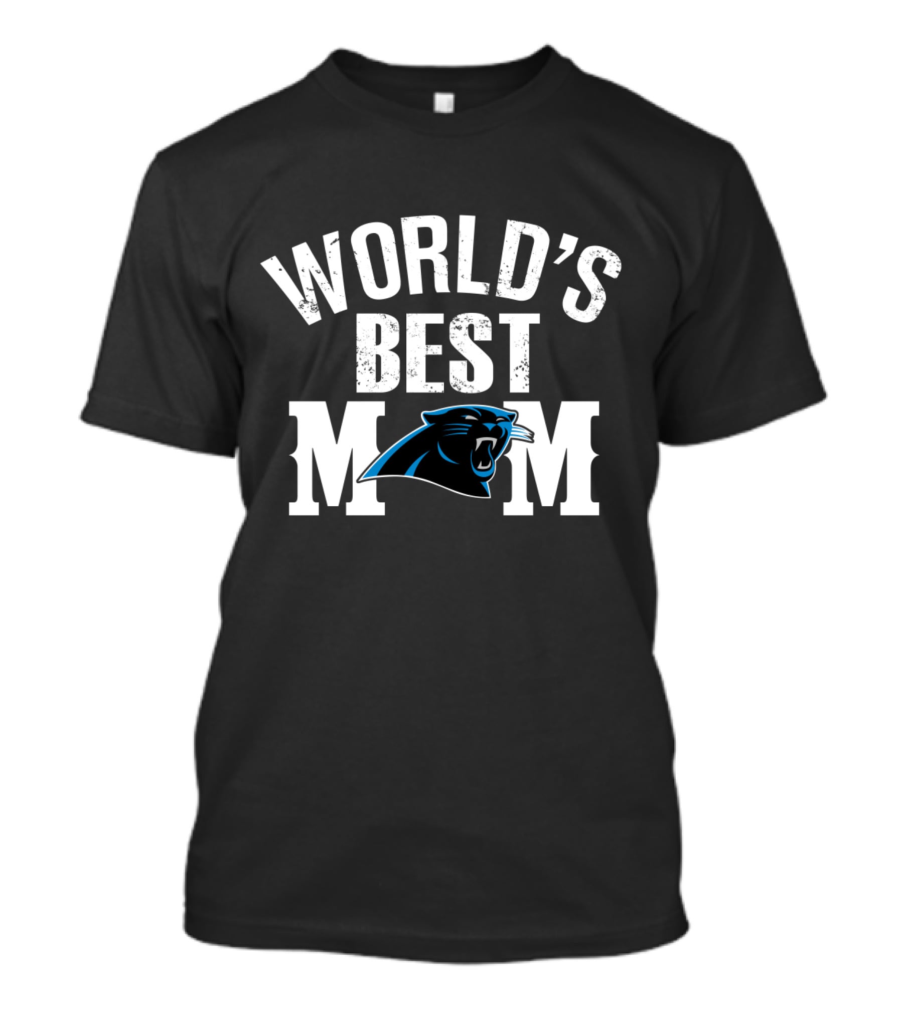 World's Best Mom Carolina Panthers T-Shirt