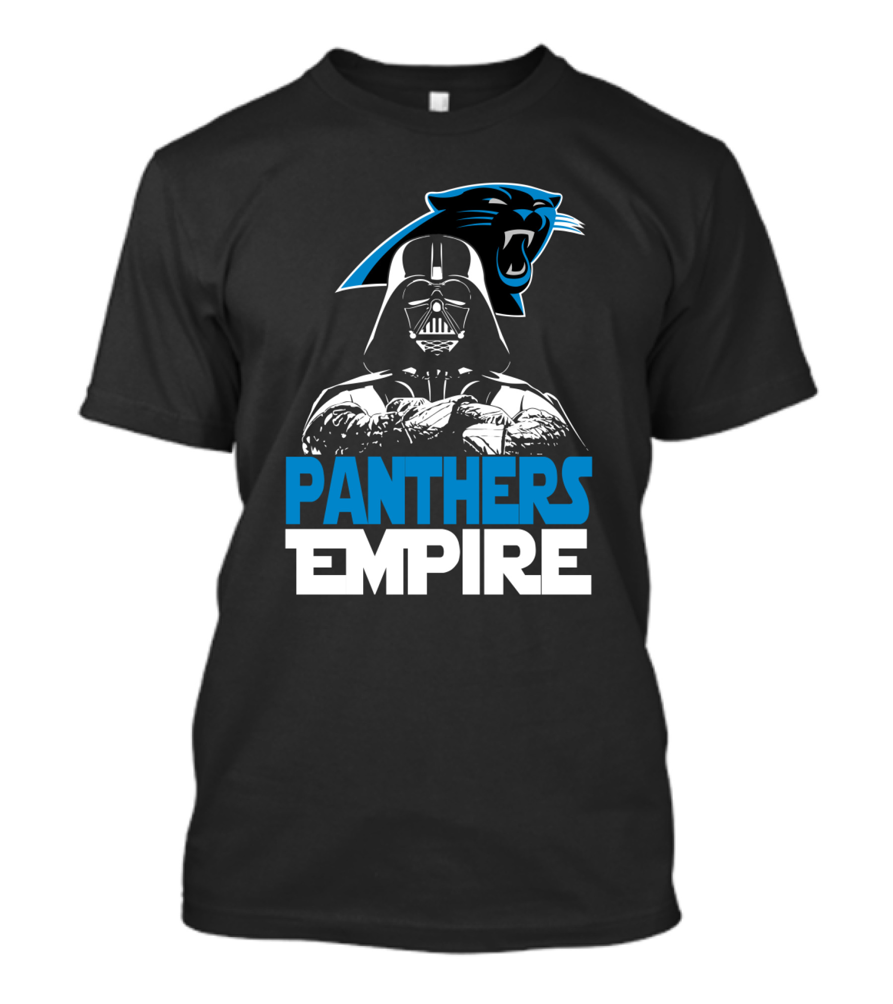 Panthers Empire Carolina Panthers Darth Vader T-Shirt