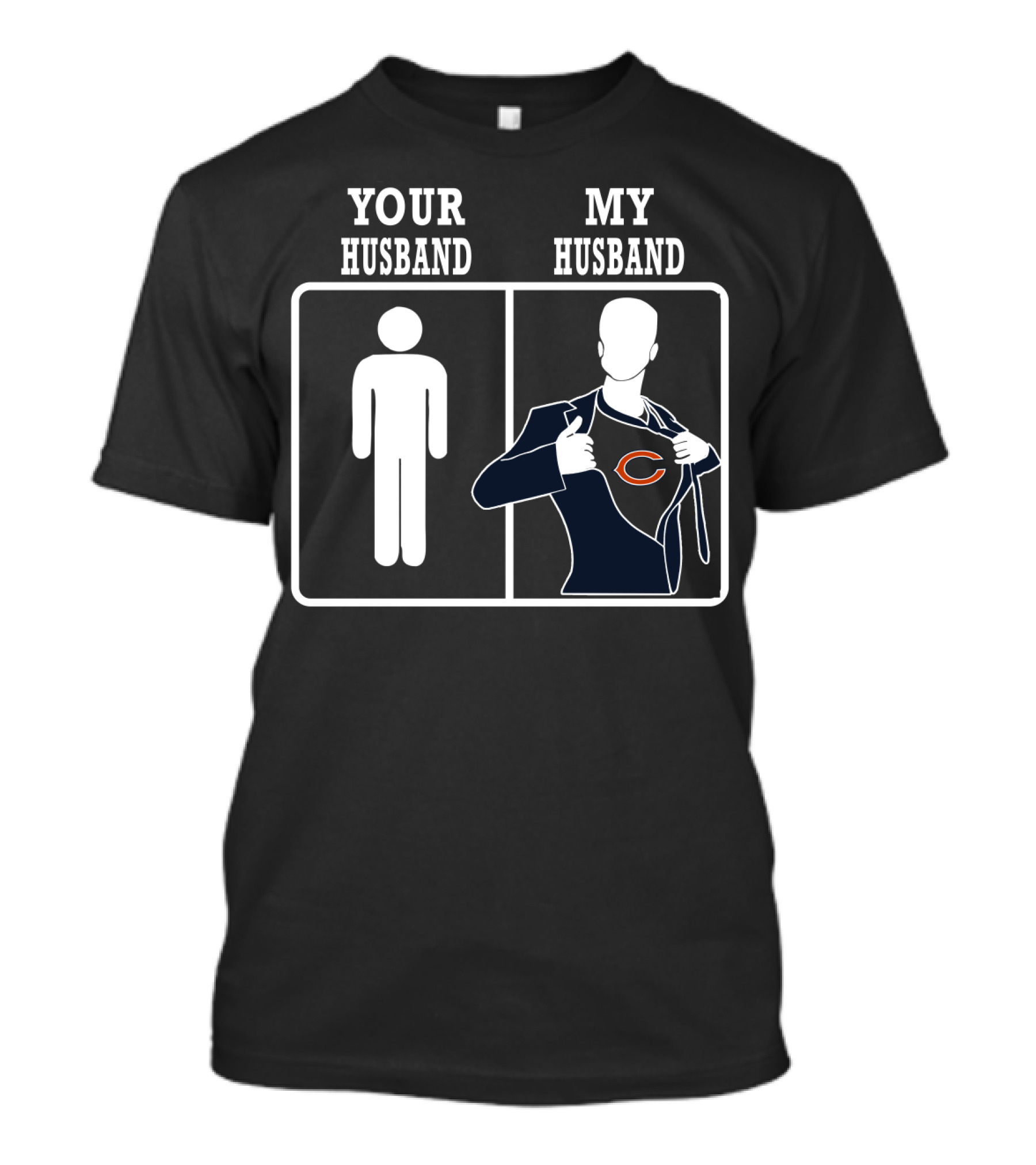 Your Husband My Husband Chicago Bears T-Shirt
