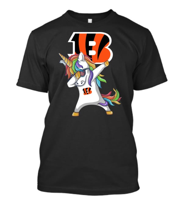 Cincinnati Bengals Dab Unicorn T-Shirt