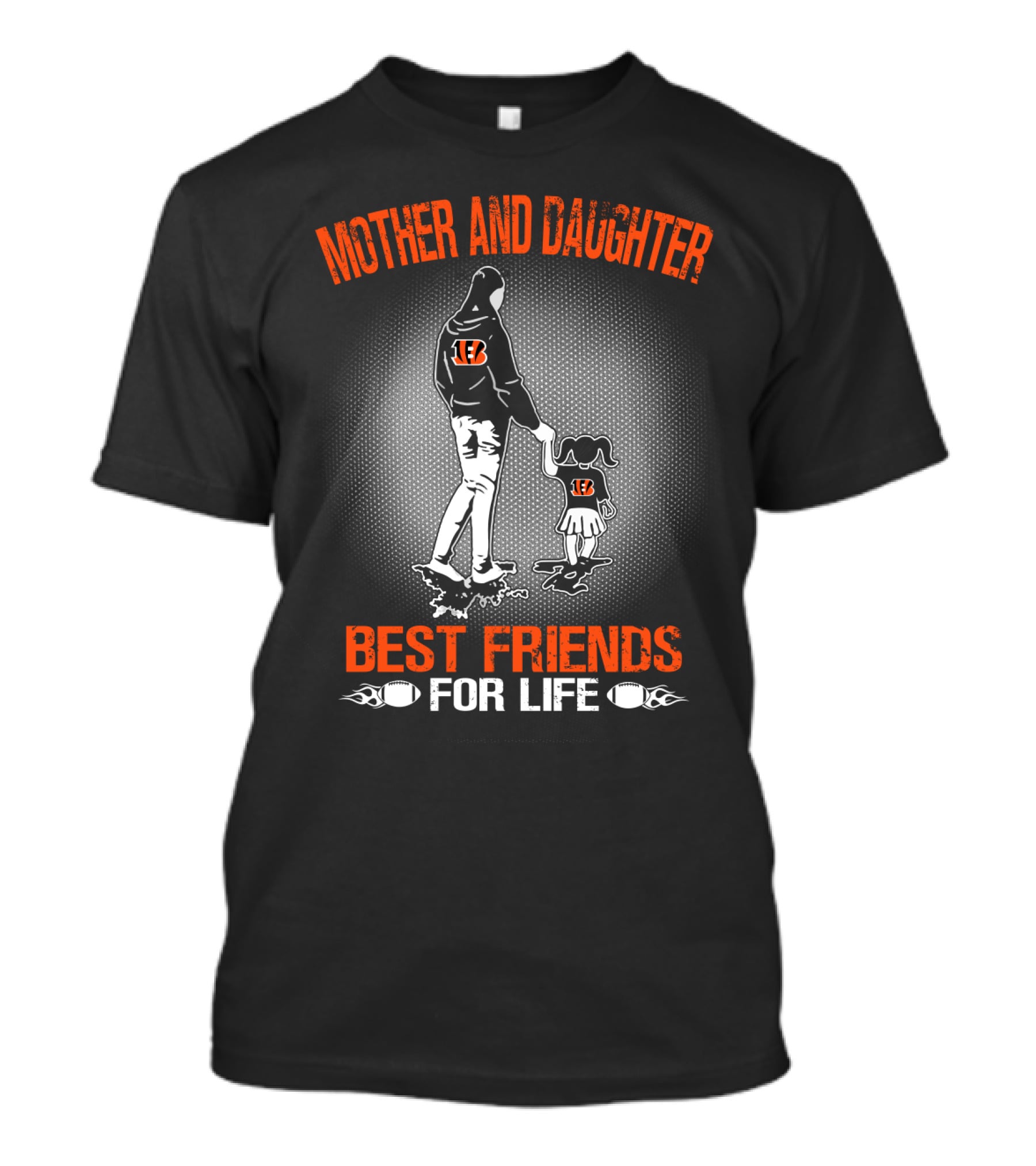 Mother And Daughter Bengals Best Friends For Life T-Shirt