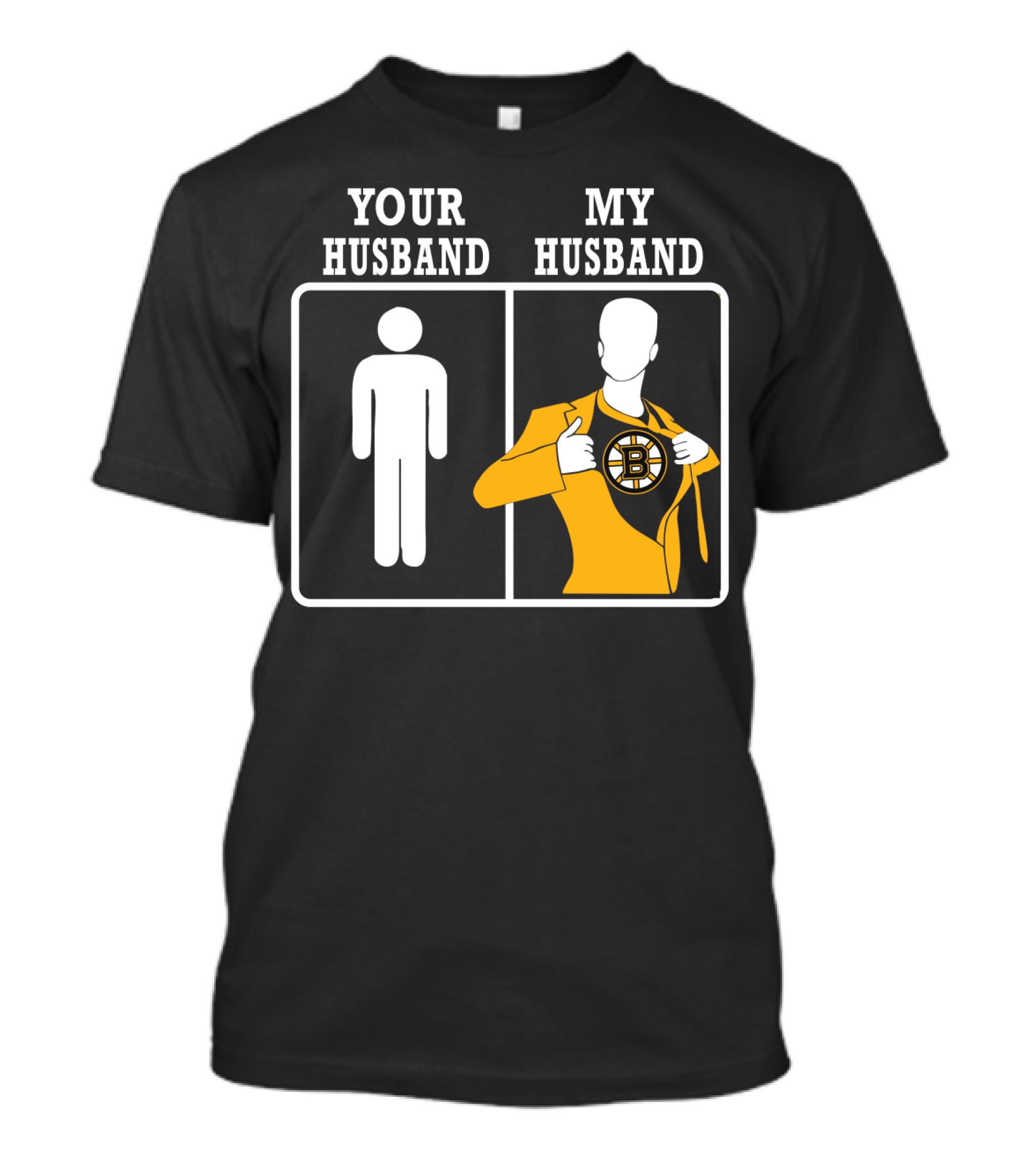 Your Husband My Husband Boston Bruins T-Shirt